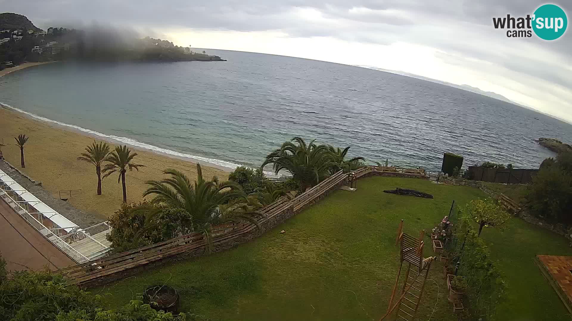 Playa de l’Almadrava camera en vivo Roses – Costa Brava – Espana