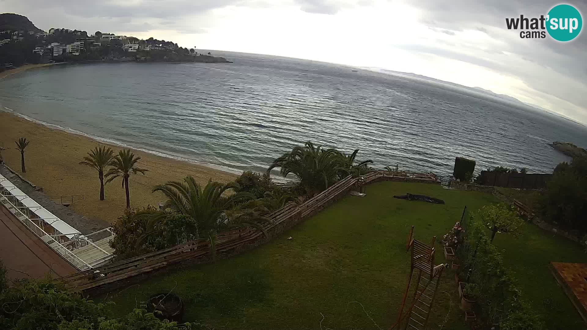Plaža de l’Almadrava Spletna kamera Roses – Costa Brava – Španija
