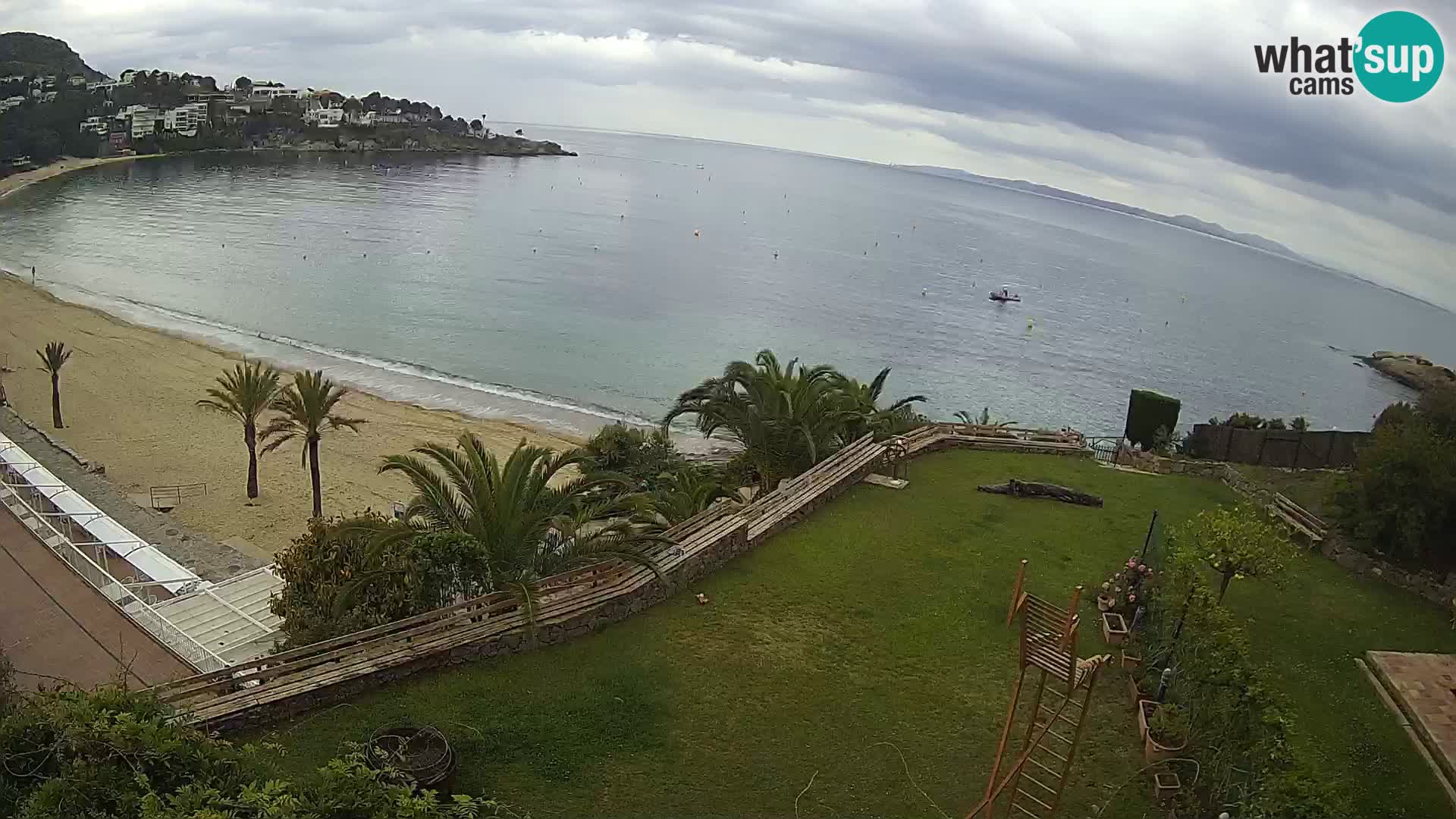 Platja de l’Almadrava Strand Webcam Roses – Costa Brava – Spanien