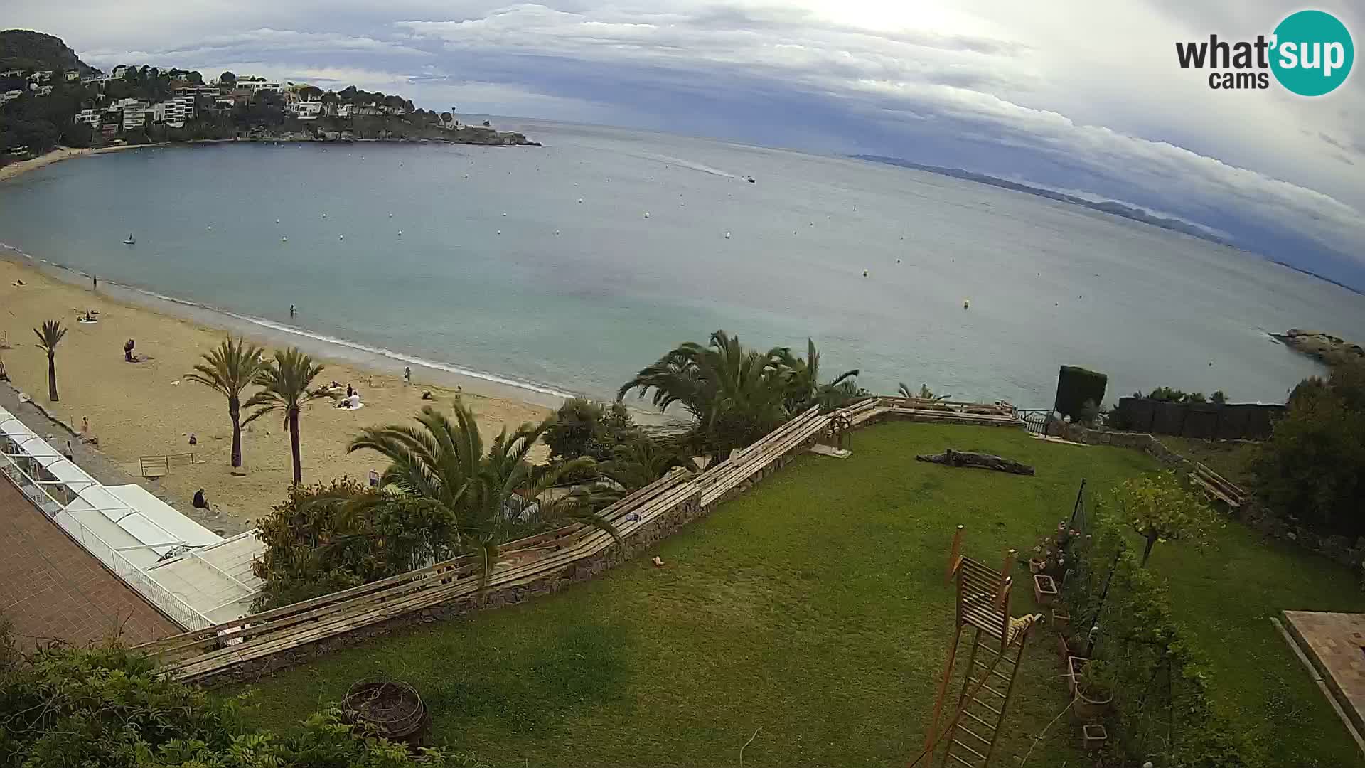 Platja de l’Almadrava beach Live Webcam Roses – Costa Brava – Spain