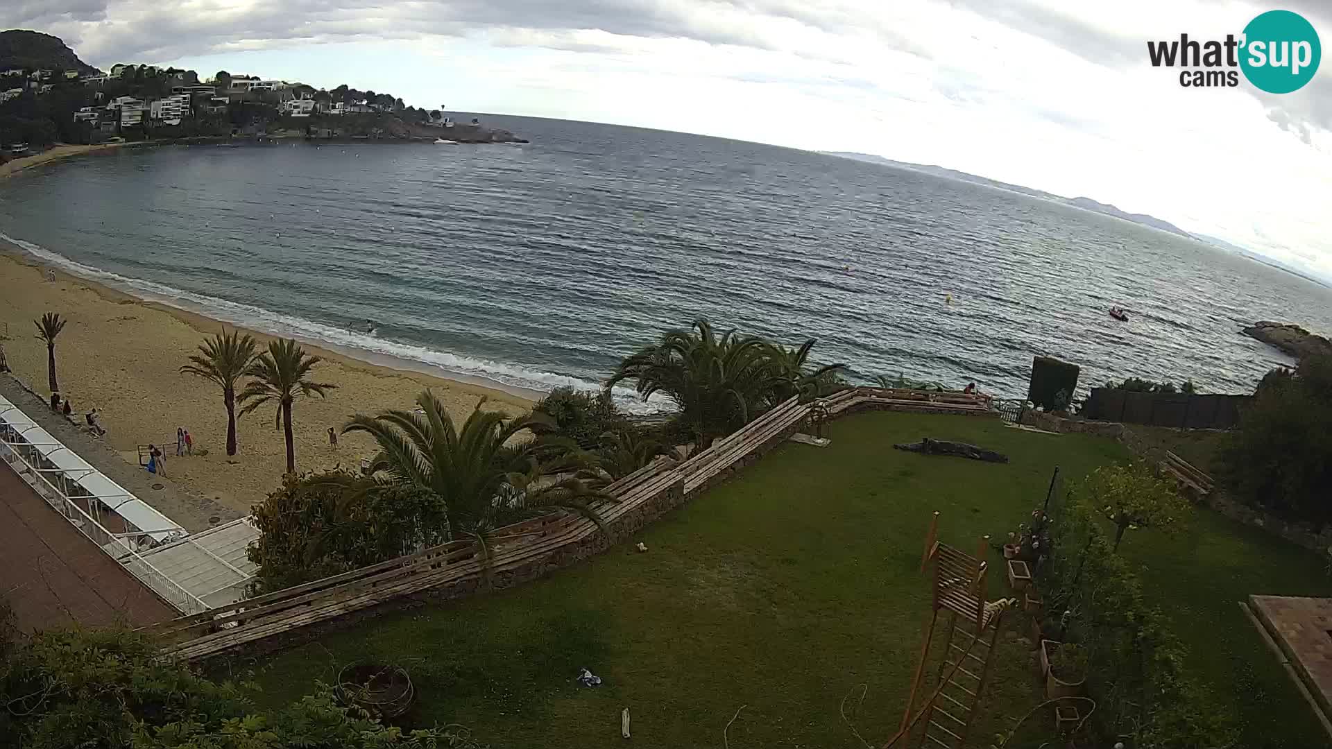 Platja de l’Almadrava Strand Webcam Roses – Costa Brava – Spanien