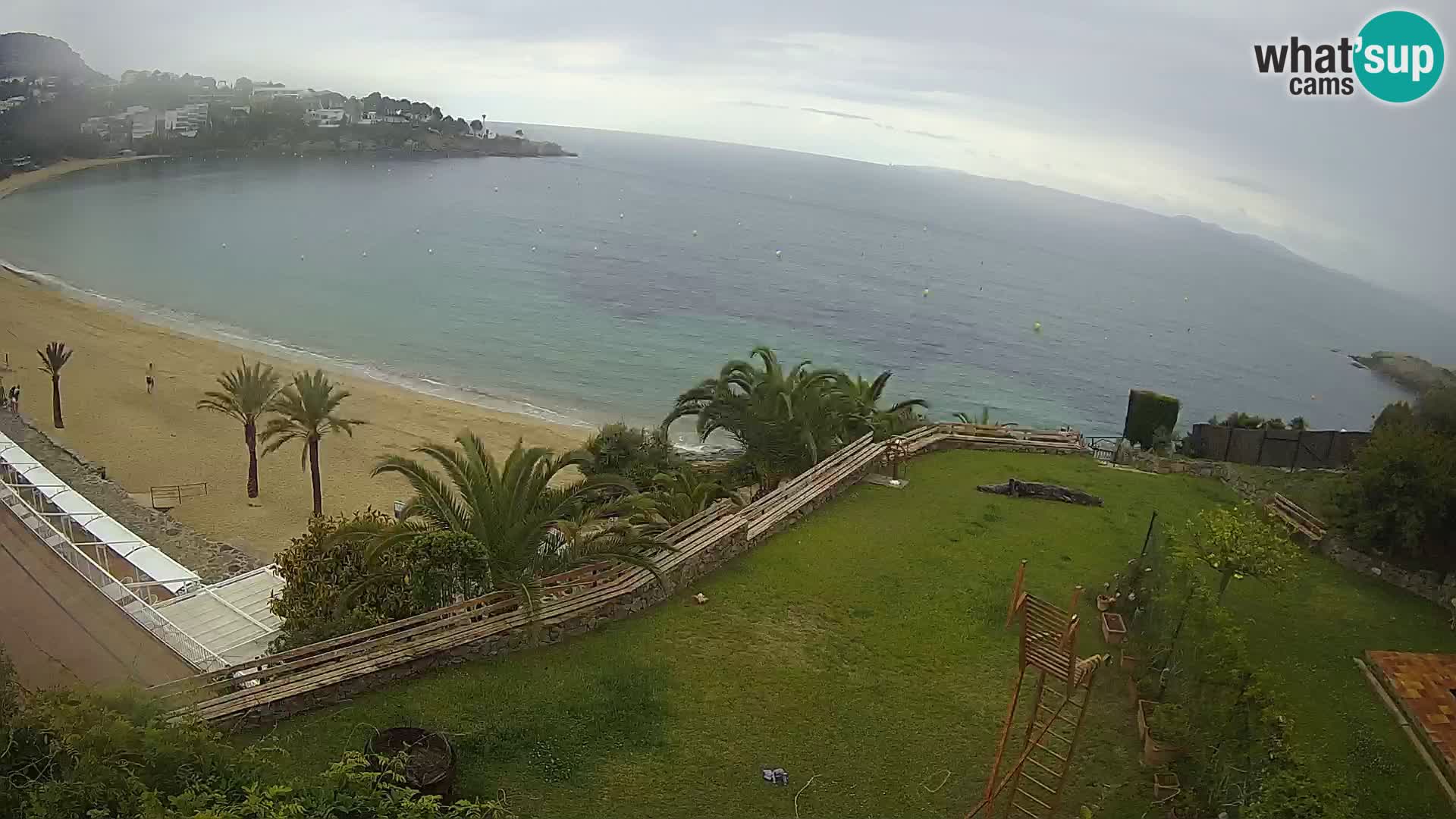 Playa de l’Almadrava camera en vivo Roses – Costa Brava – Espana