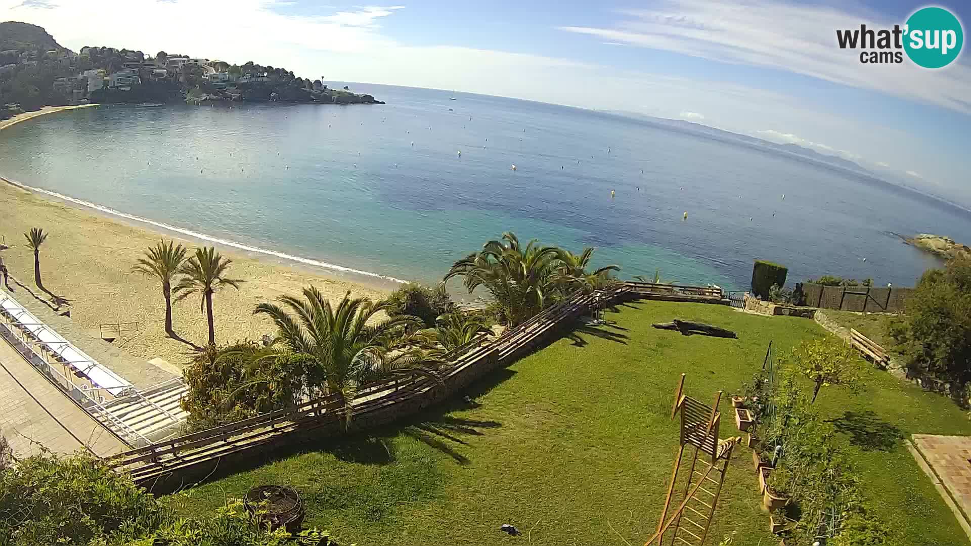 Platja de l’Almadrava beach Live Webcam Roses – Costa Brava – Spain