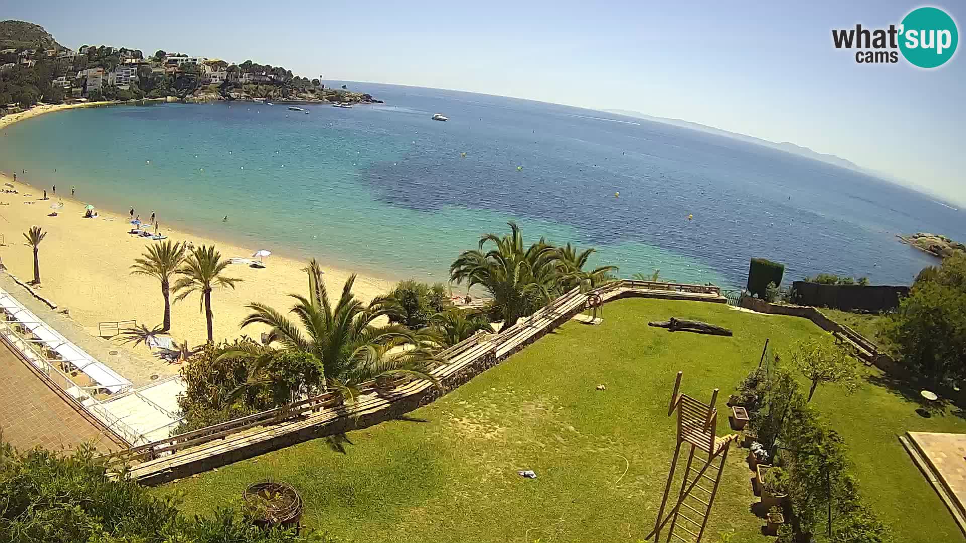 Platja de l’Almadrava Strand Webcam Roses – Costa Brava – Spanien