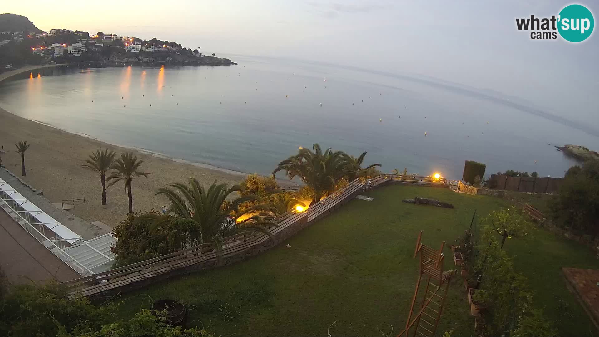 Playa de l’Almadrava camera en vivo Roses – Costa Brava – Espana