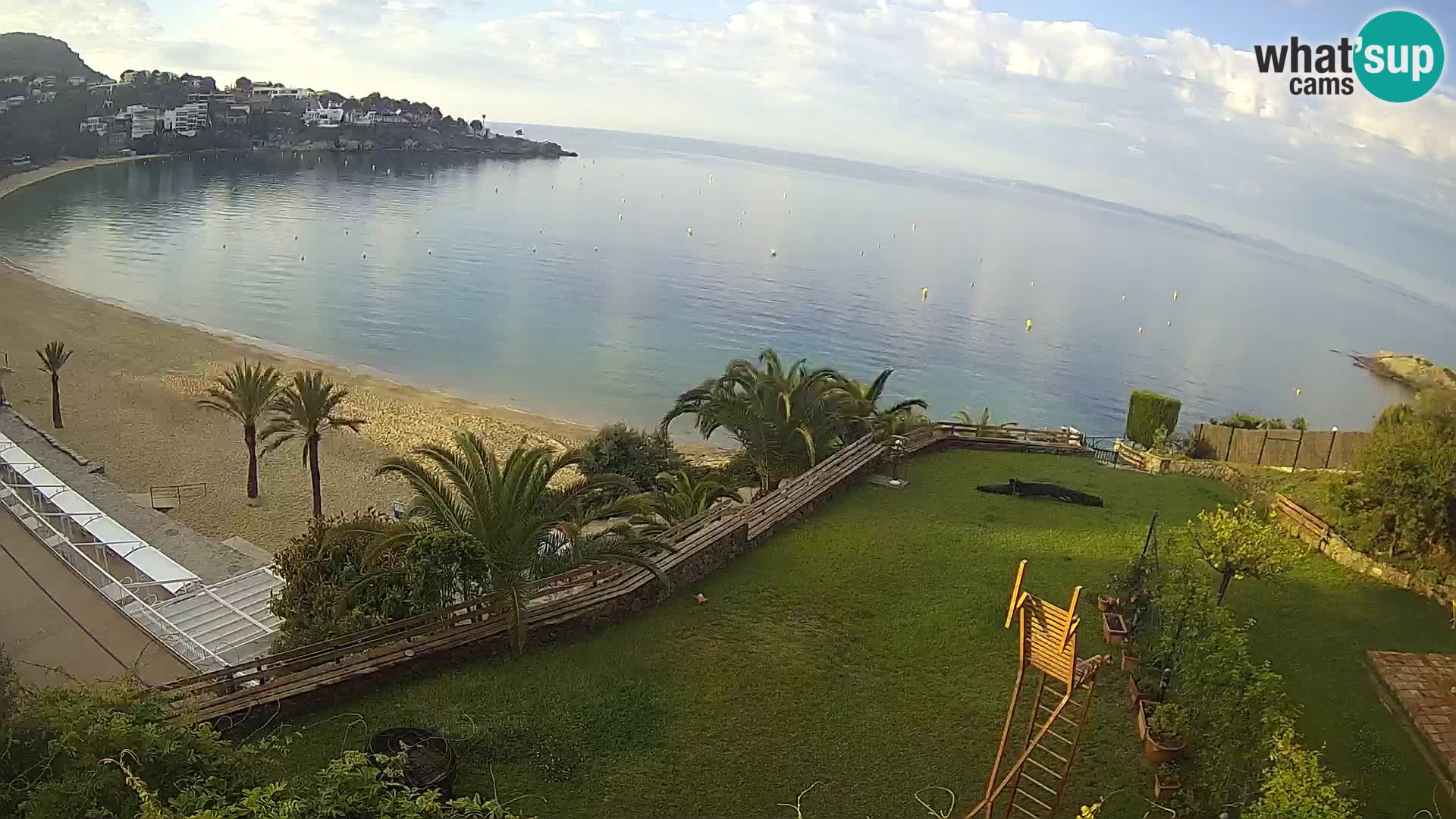 Platja de l’Almadrava beach Live Webcam Roses – Costa Brava – Spain