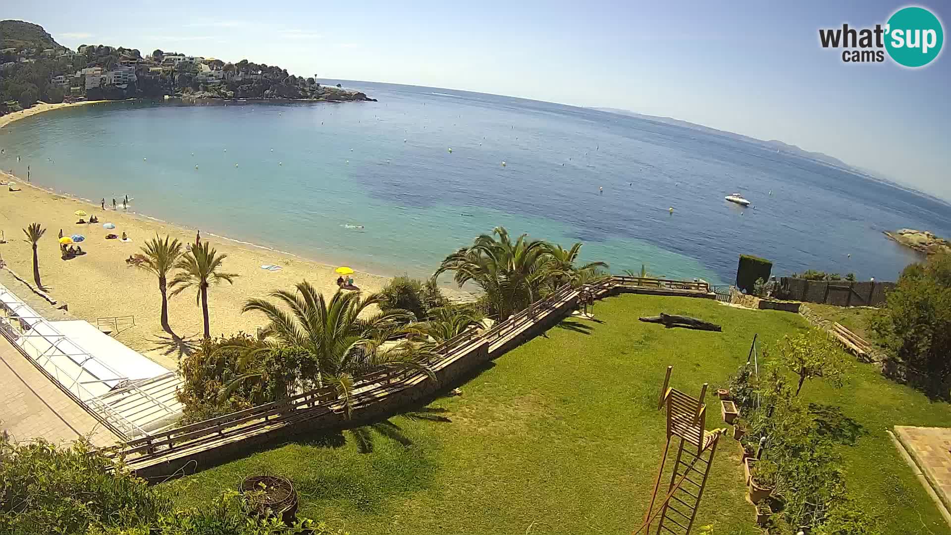 Plage de l’Almadrava Livecam Roses – Costa Brava – Espagne