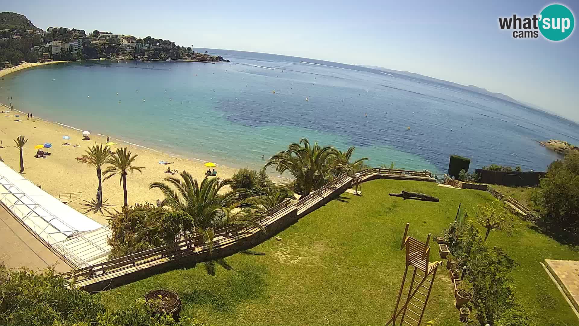 Plage de l’Almadrava Livecam Roses – Costa Brava – Espagne