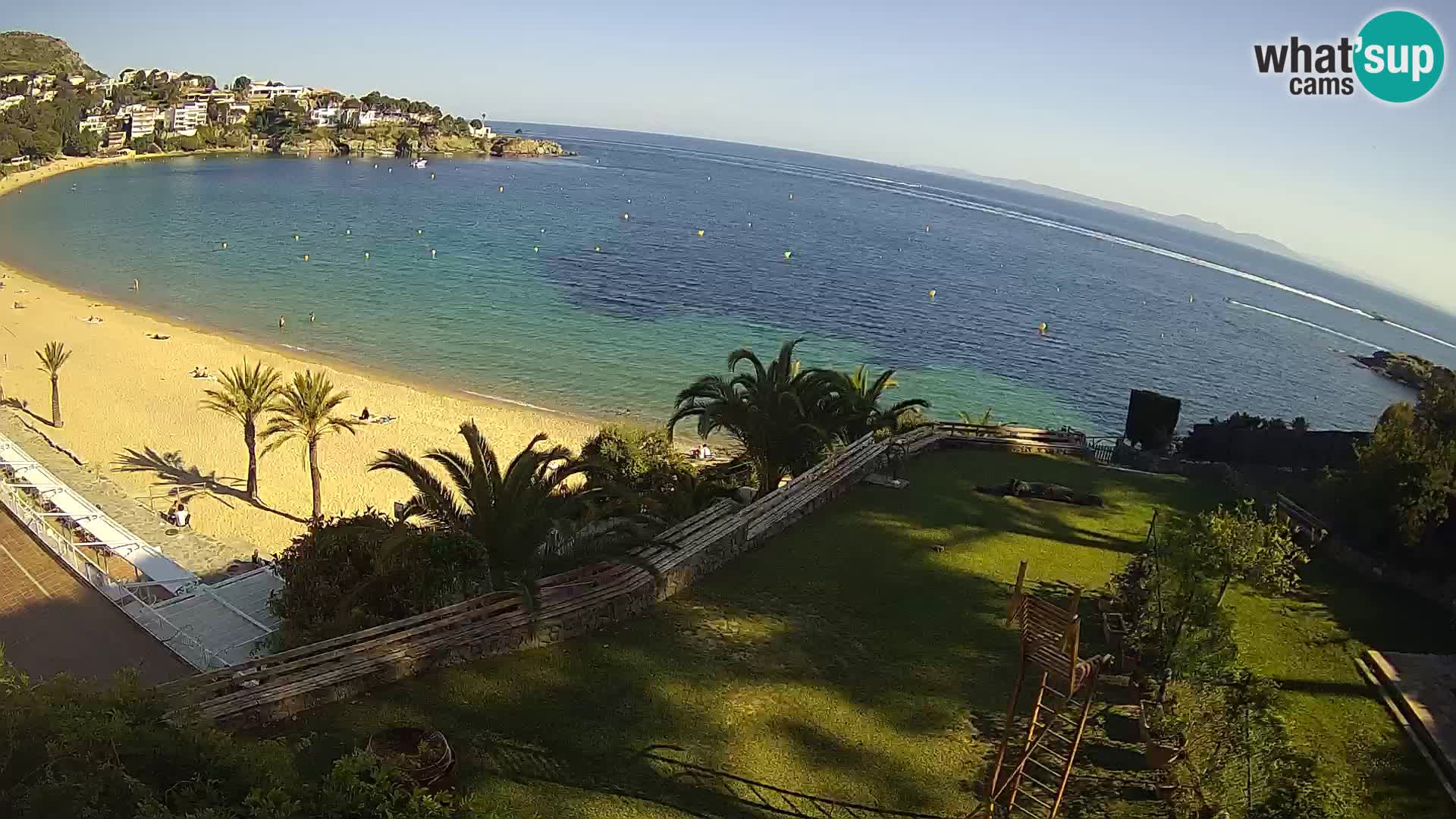 Platja de l’Almadrava Strand Webcam Roses – Costa Brava – Spanien