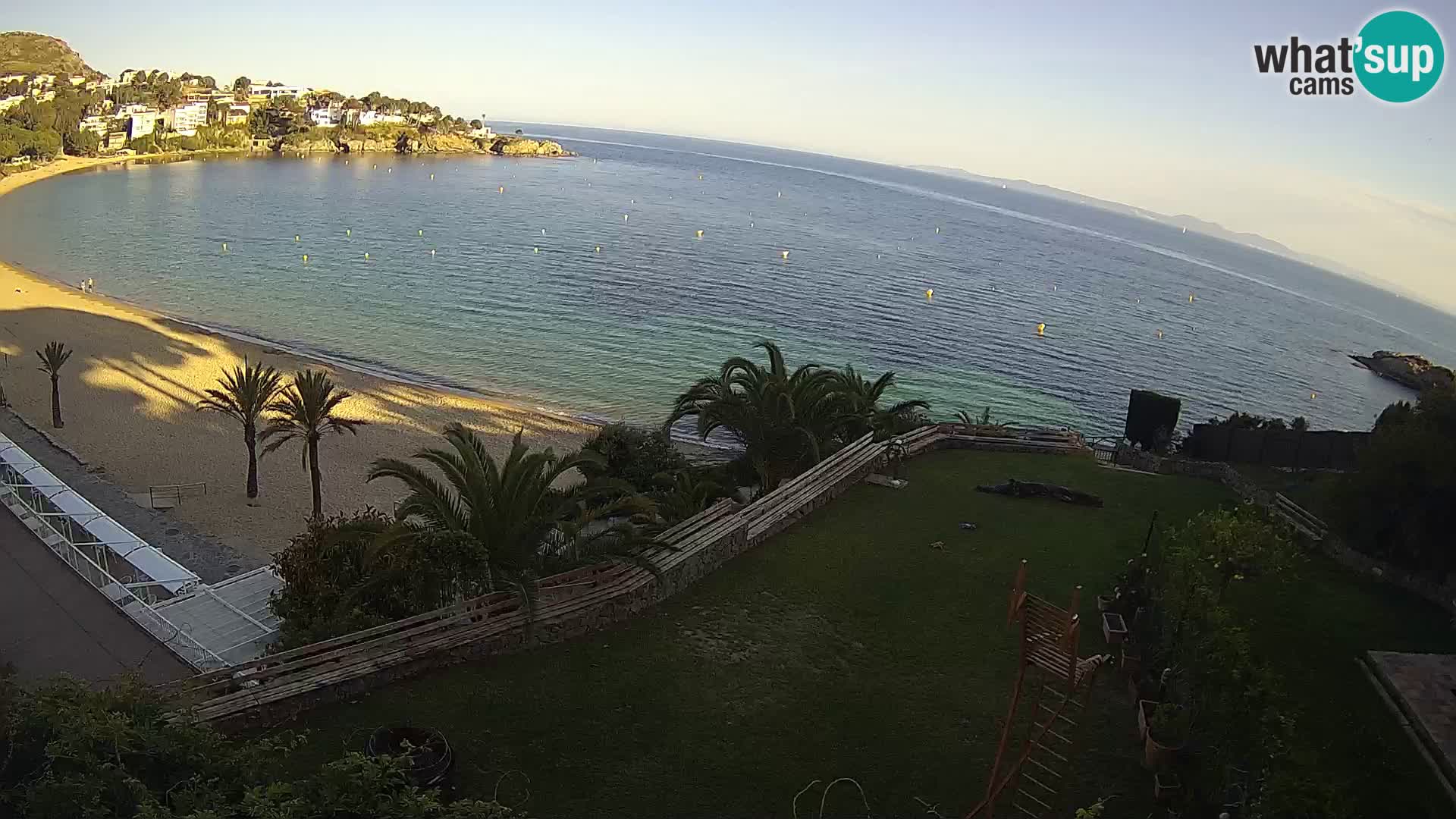 Platja de l’Almadrava beach Live Webcam Roses – Costa Brava – Spain