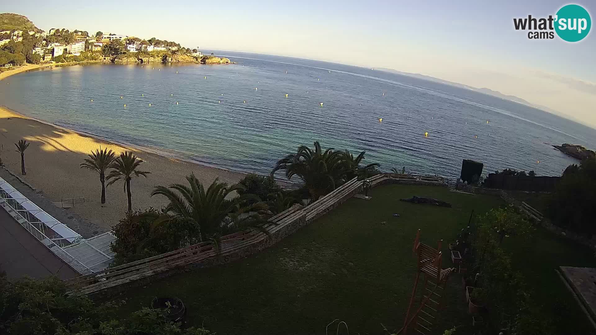 Platja de l’Almadrava Strand Webcam Roses – Costa Brava – Spanien