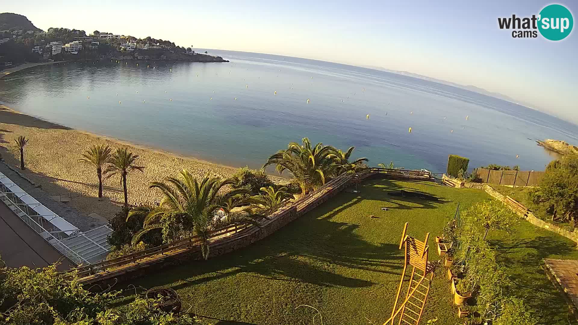 Platja de l’Almadrava Strand Webcam Roses – Costa Brava – Spanien