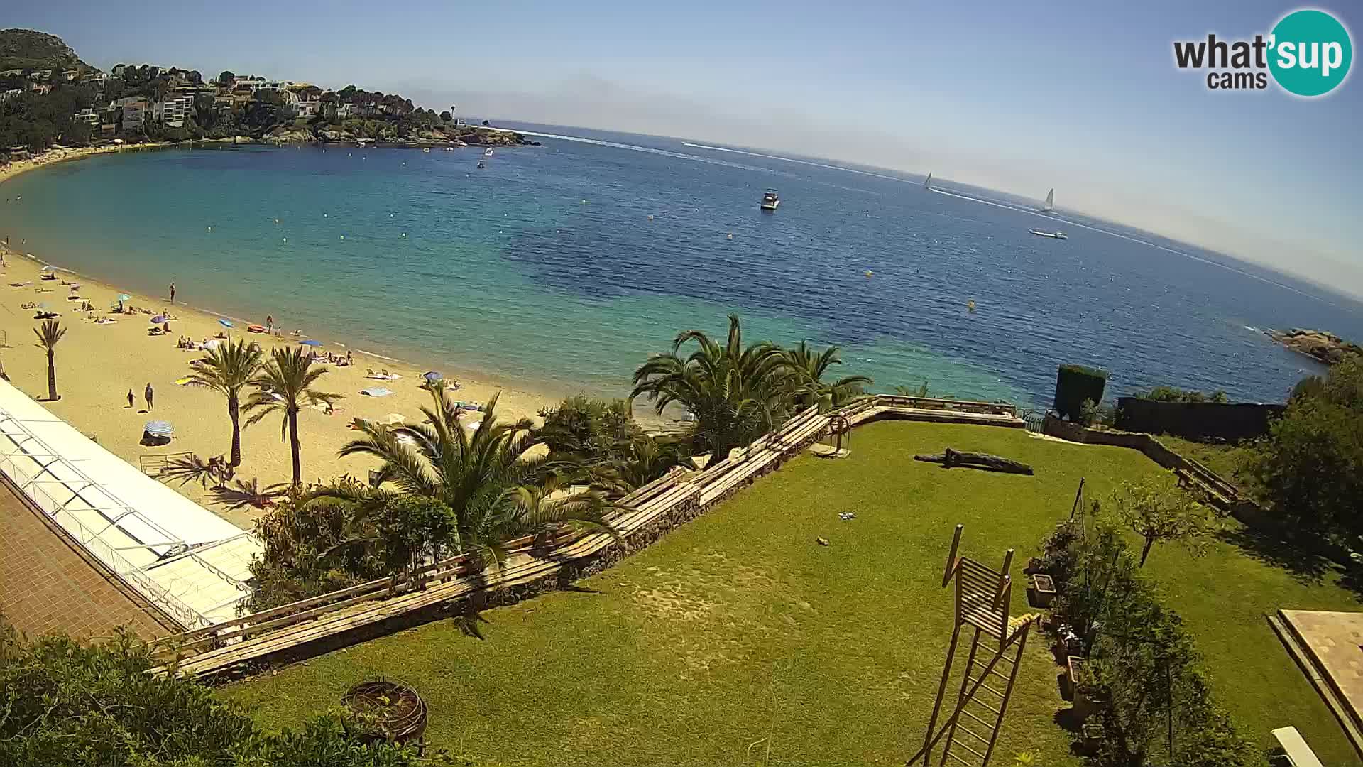 Plaža de l’Almadrava web kamera Roses – Costa Brava – Španjolska