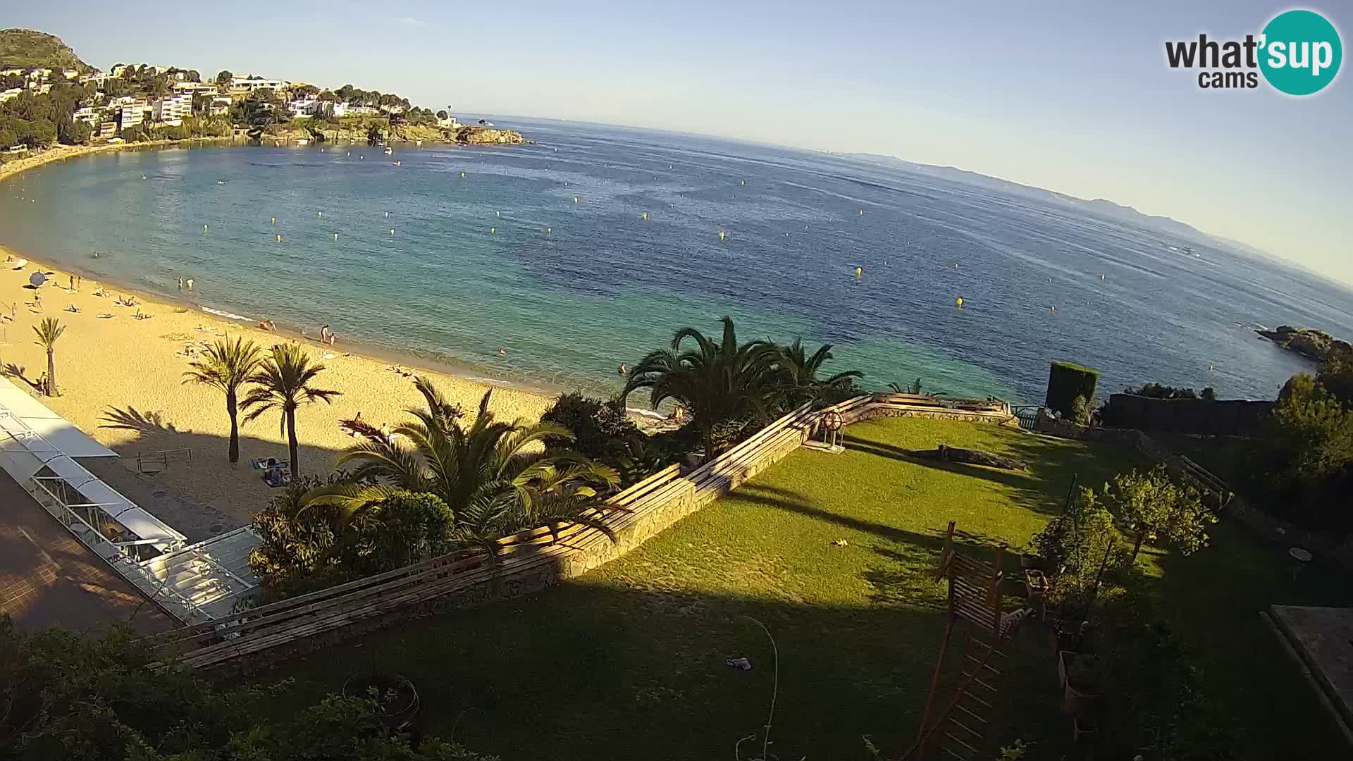 Playa de l’Almadrava camera en vivo Roses – Costa Brava – Espana