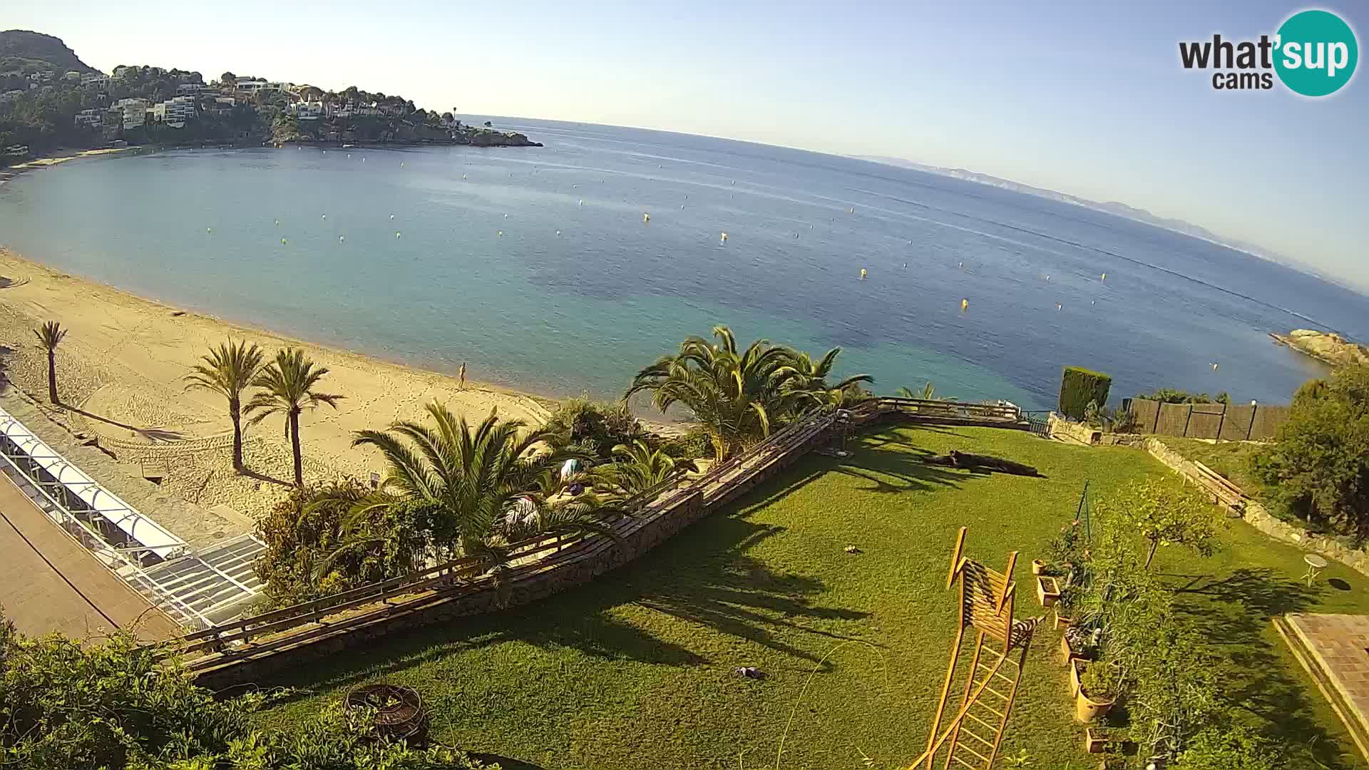 Playa de l’Almadrava camera en vivo Roses – Costa Brava – Espana