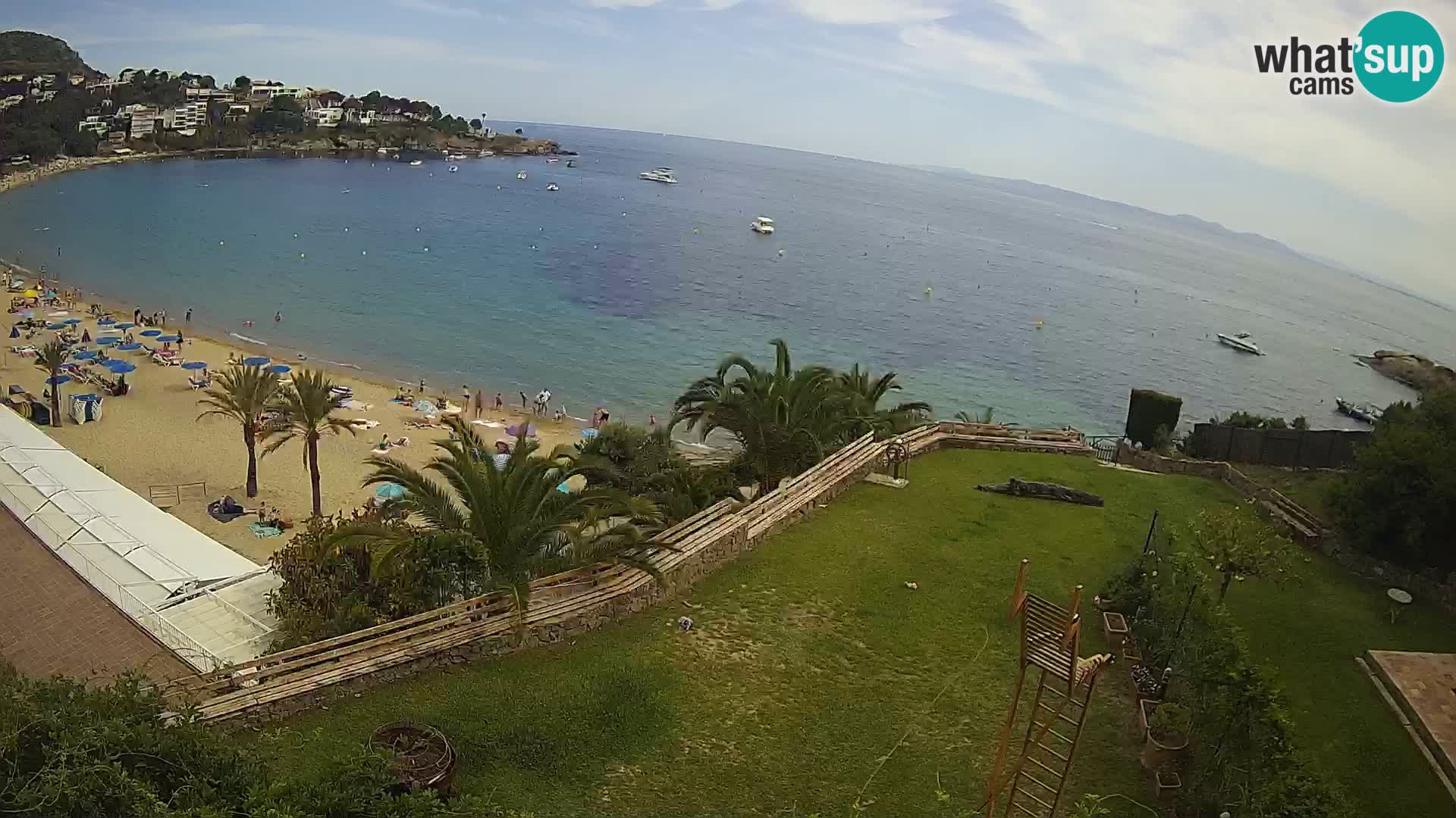 Playa de l’Almadrava camera en vivo Roses – Costa Brava – Espana
