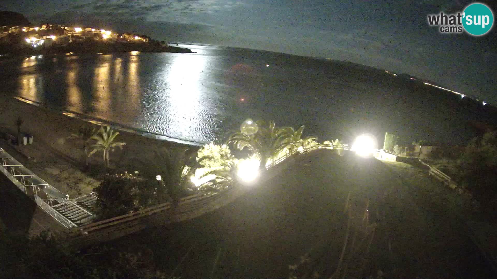Plaža de l’Almadrava Spletna kamera Roses – Costa Brava – Španija