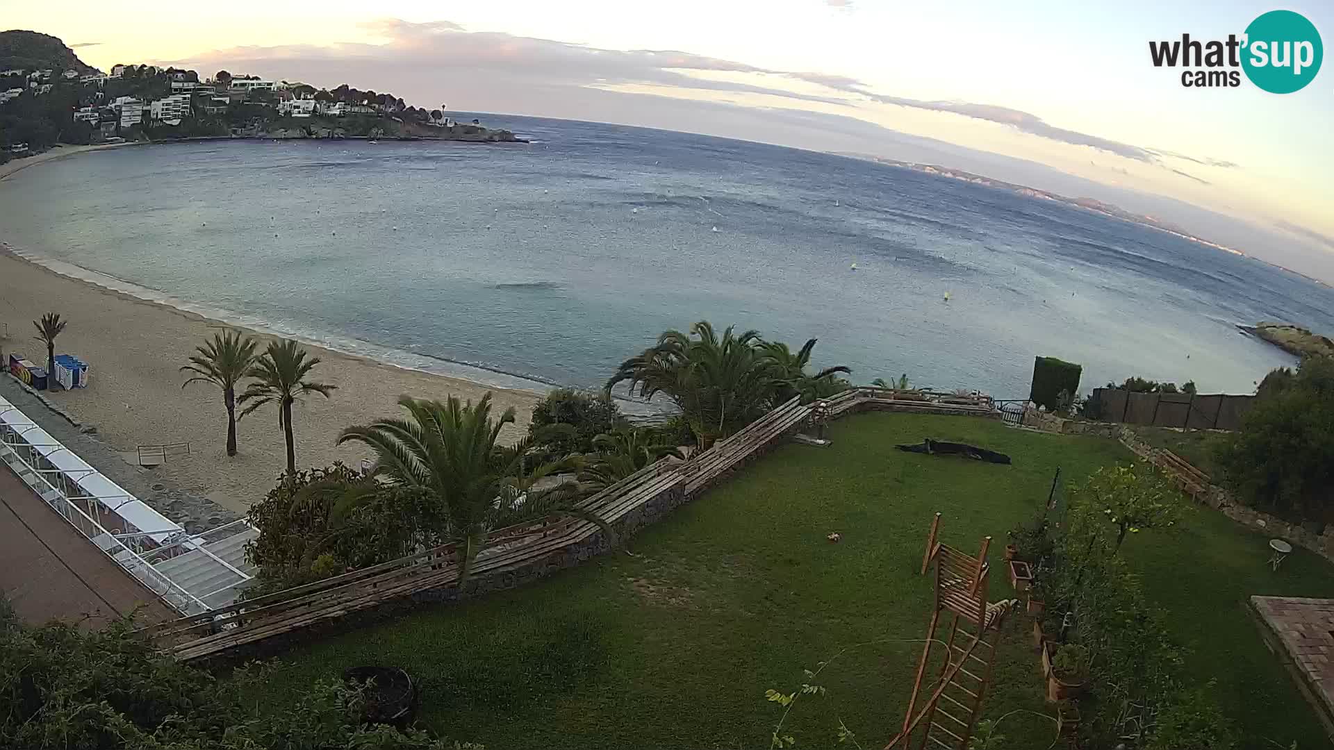Platja de l’Almadrava Strand Webcam Roses – Costa Brava – Spanien