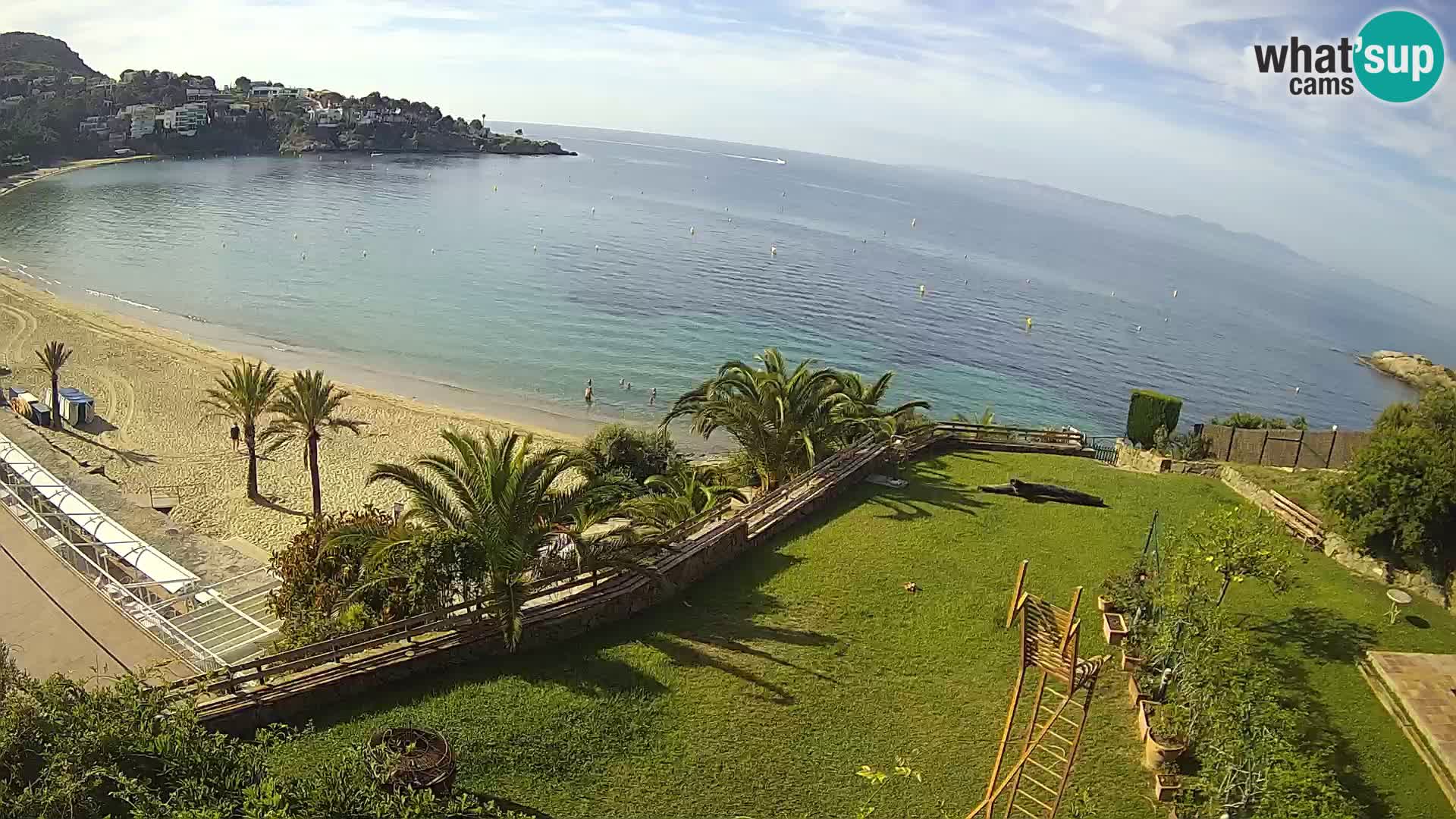 Platja de l’Almadrava beach Live Webcam Roses – Costa Brava – Spain