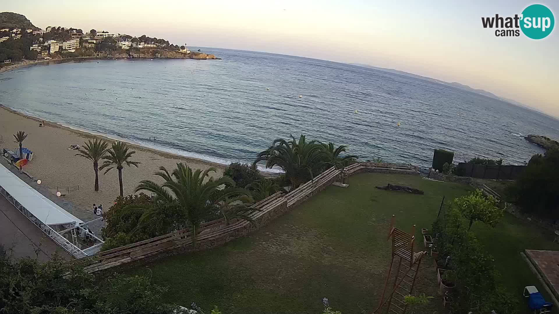 Plage de l’Almadrava Livecam Roses – Costa Brava – Espagne