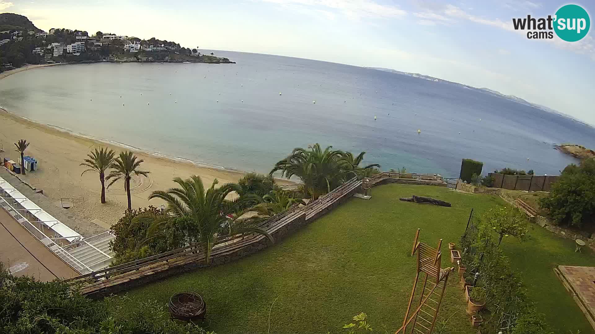 Playa de l’Almadrava camera en vivo Roses – Costa Brava – Espana