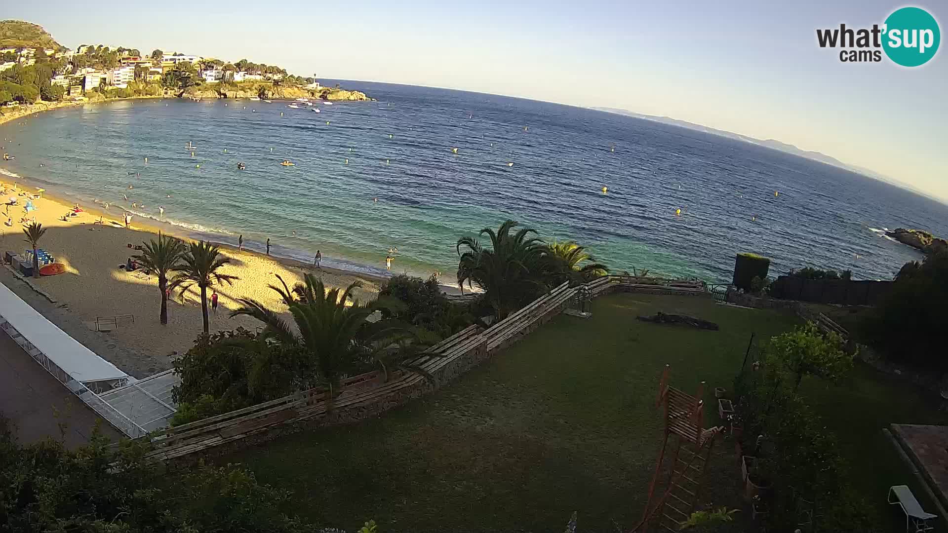 Plage de l’Almadrava Livecam Roses – Costa Brava – Espagne