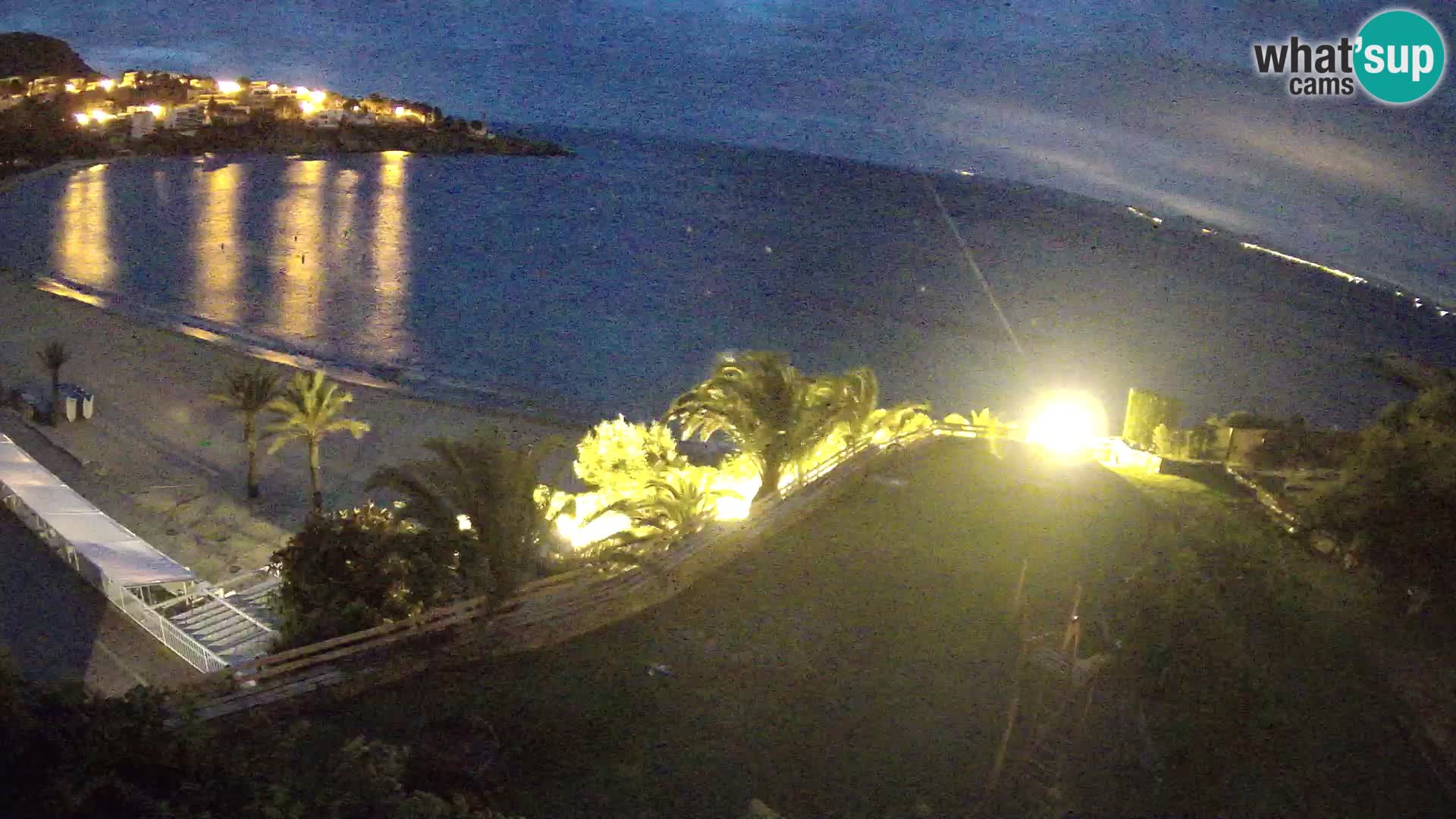 Platja de l’Almadrava Strand Webcam Roses – Costa Brava – Spanien