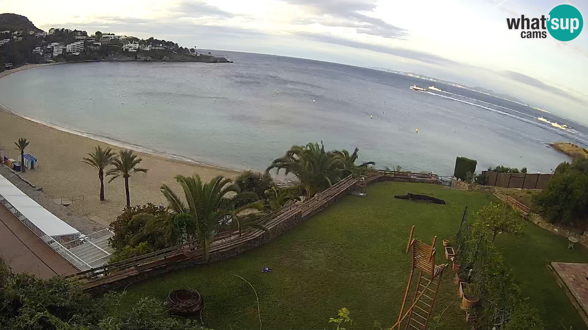 Playa de l’Almadrava camera en vivo Roses – Costa Brava – Espana