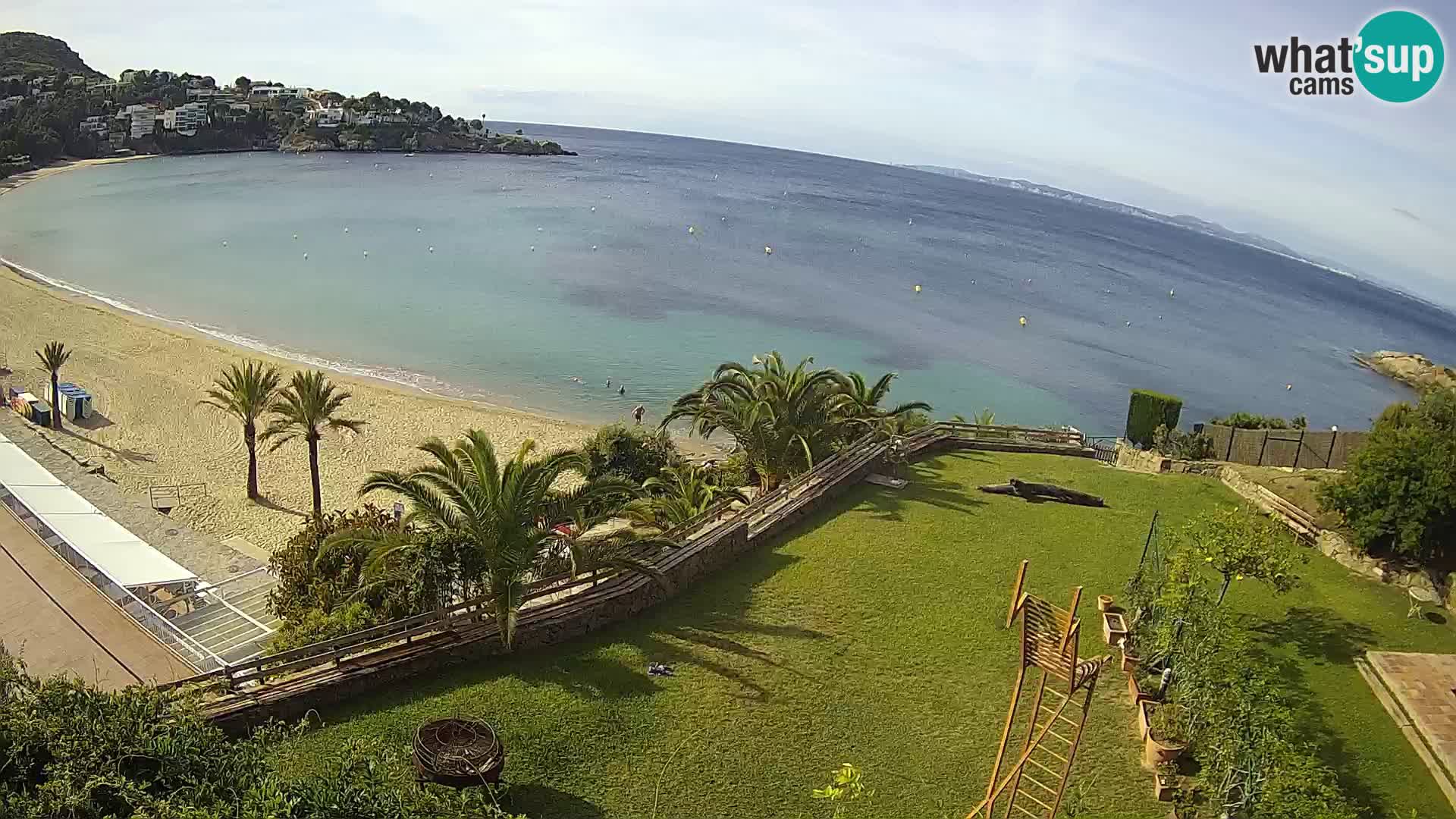 Playa de l’Almadrava camera en vivo Roses – Costa Brava – Espana