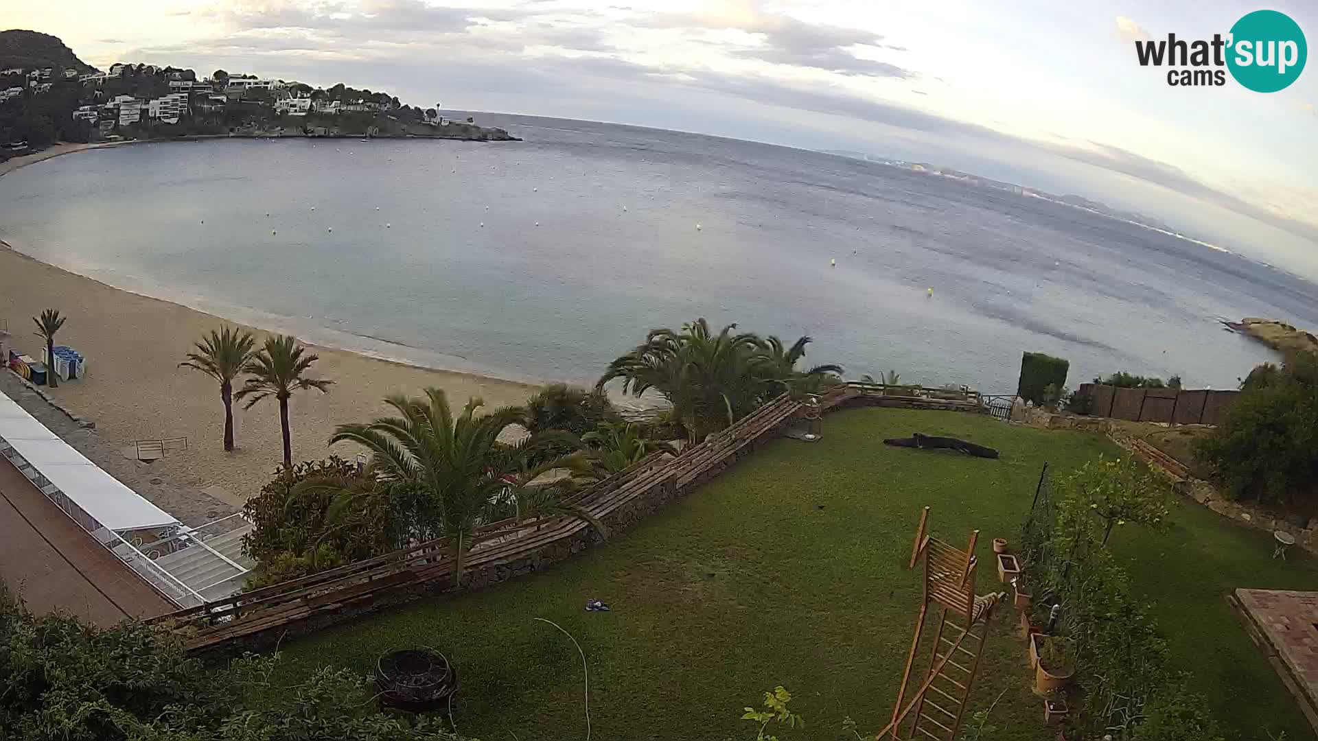 Playa de l’Almadrava camera en vivo Roses – Costa Brava – Espana