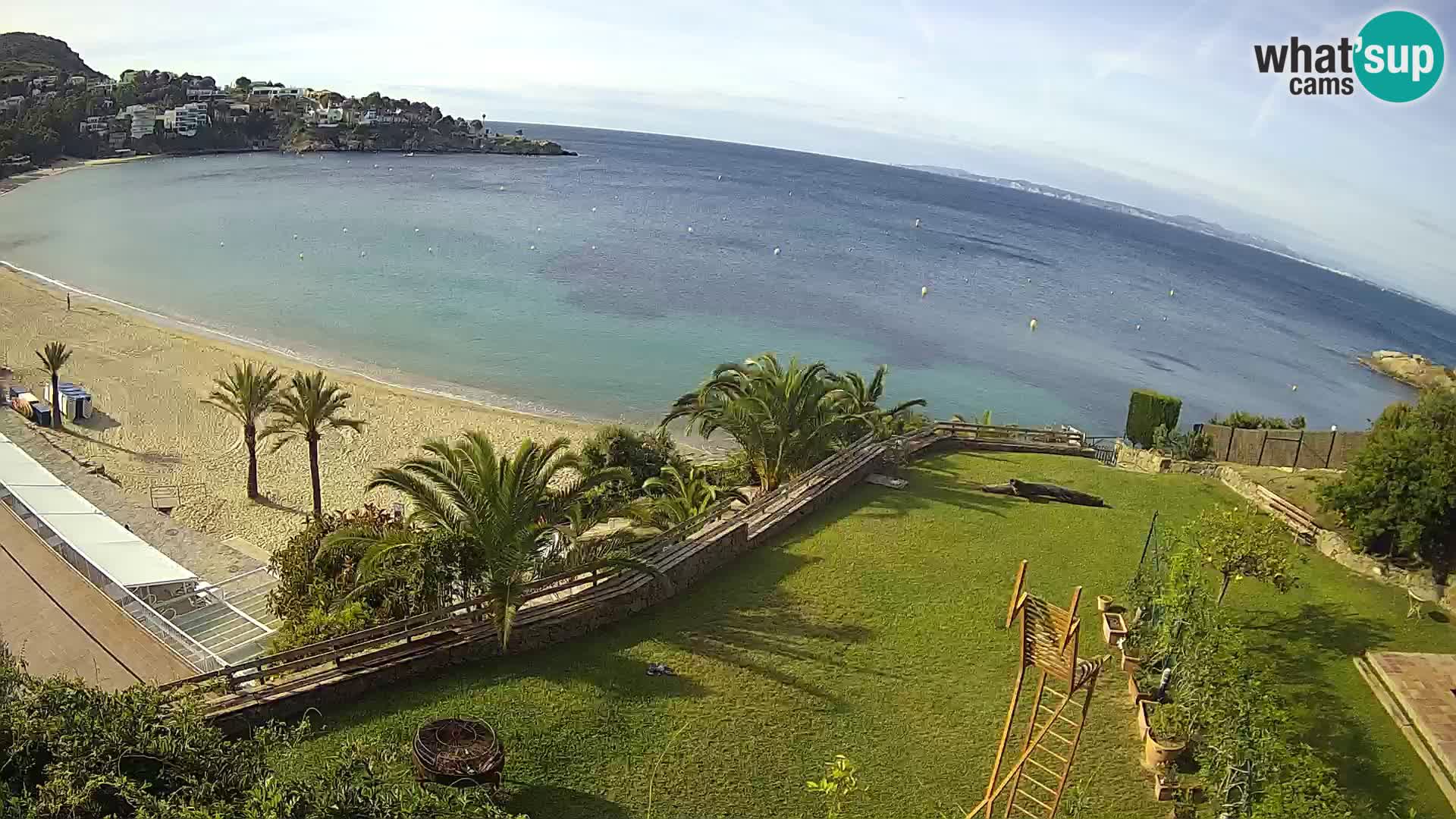 Playa de l’Almadrava camera en vivo Roses – Costa Brava – Espana