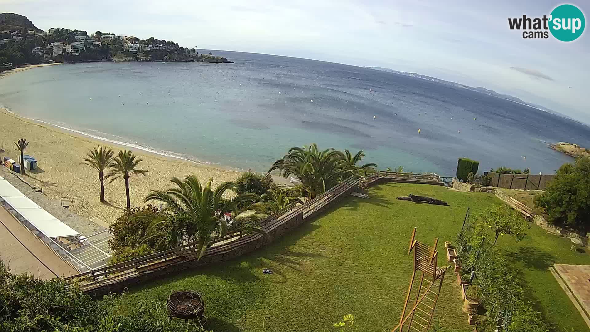 Platja de l’Almadrava Strand Webcam Roses – Costa Brava – Spanien