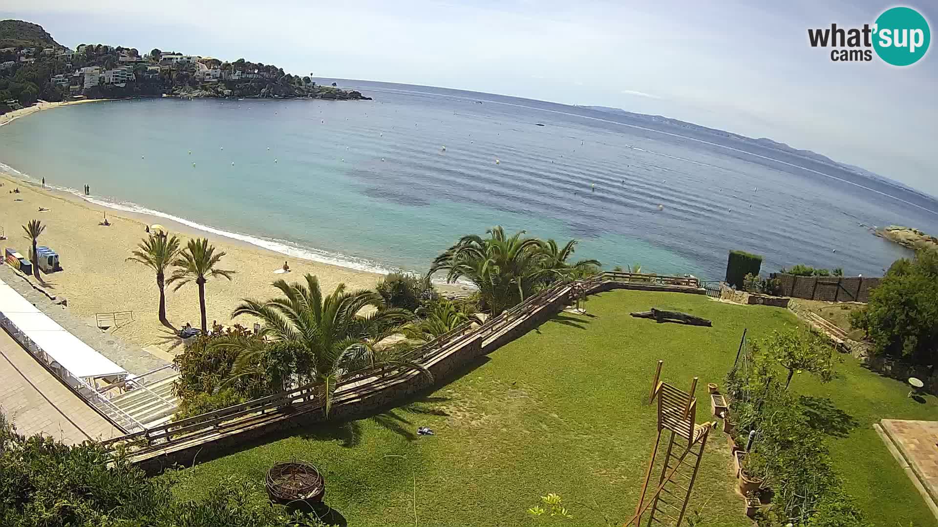 Platja de l’Almadrava Strand Webcam Roses – Costa Brava – Spanien