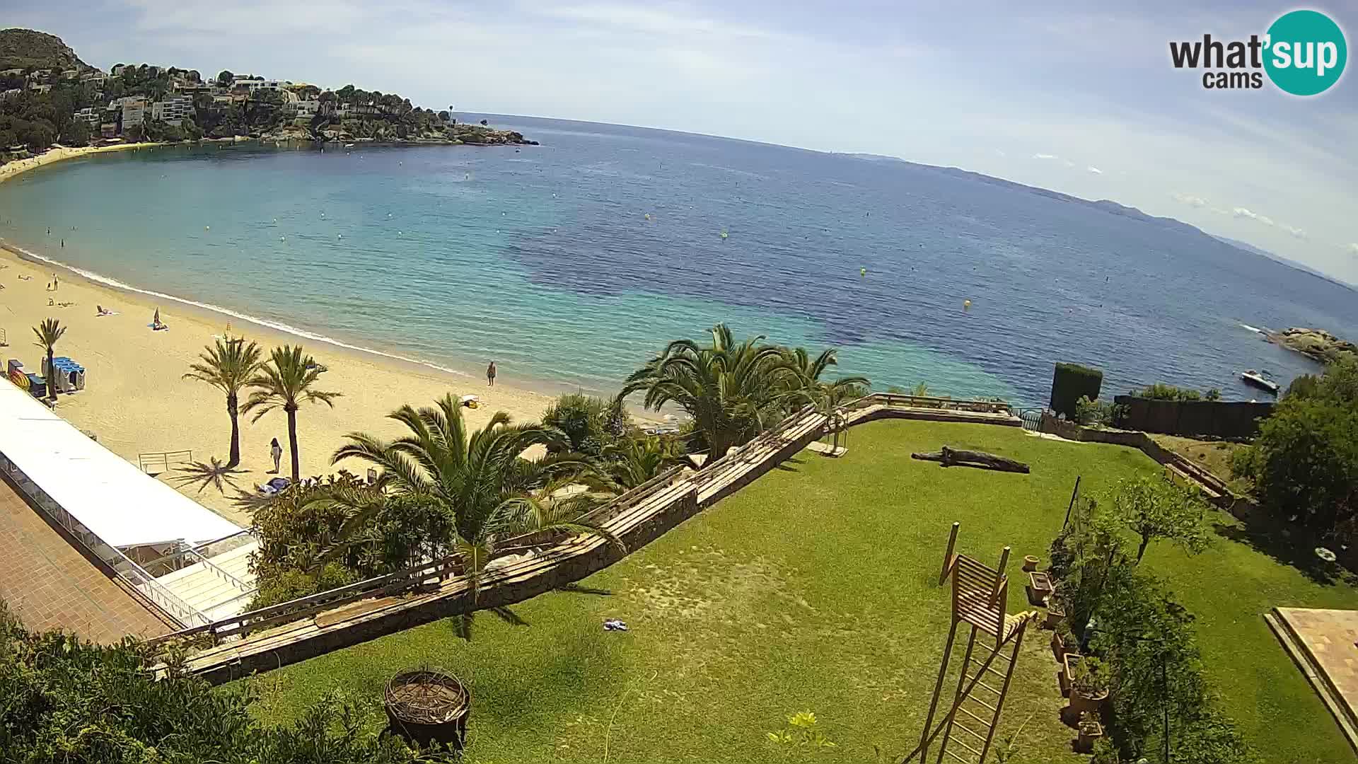 Plage de l’Almadrava Livecam Roses – Costa Brava – Espagne