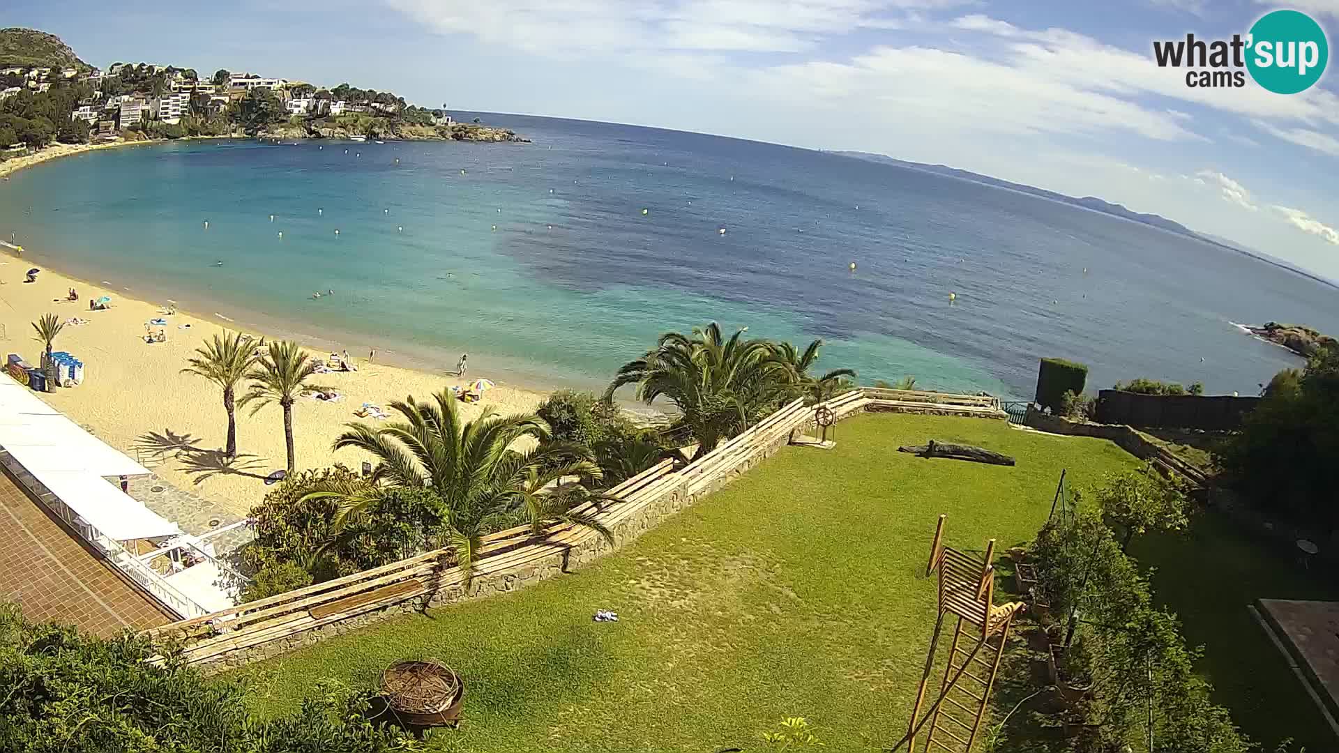 Plage de l’Almadrava Livecam Roses – Costa Brava – Espagne