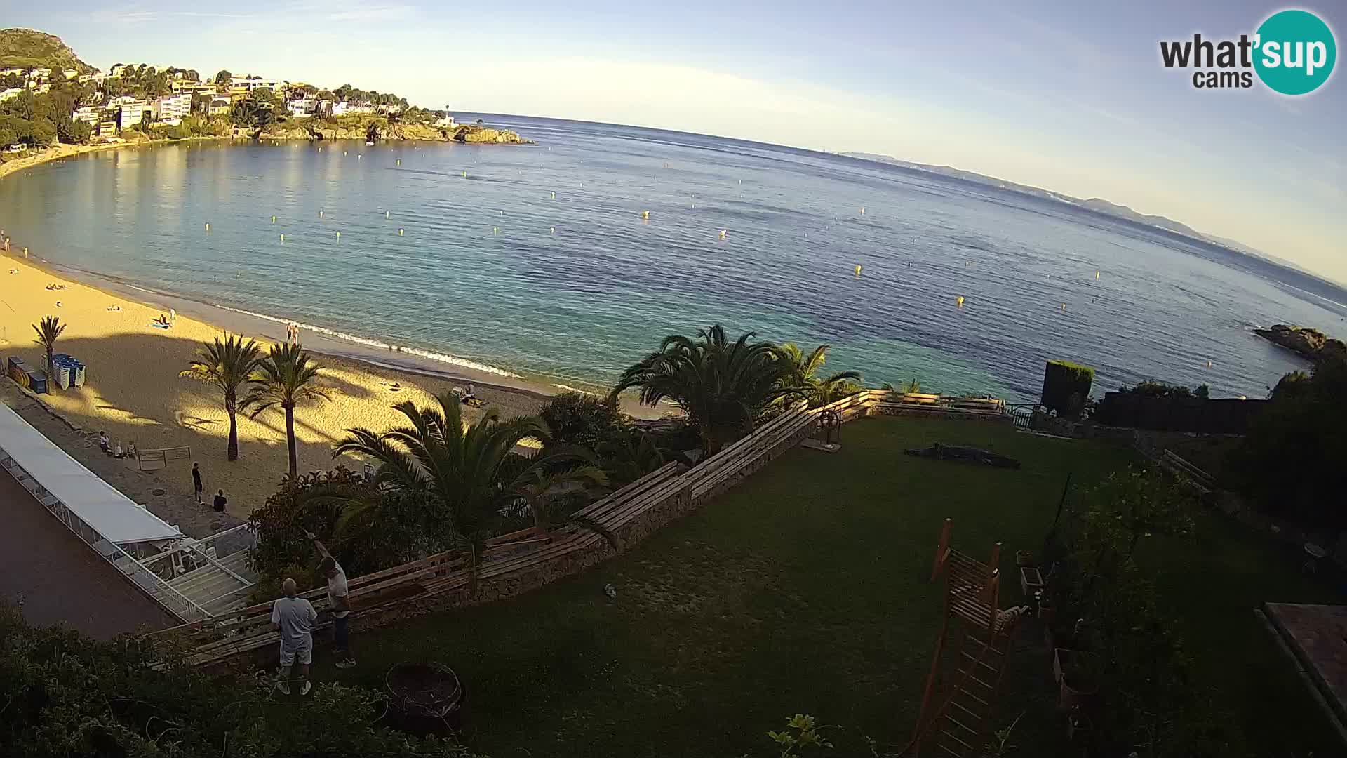 Playa de l’Almadrava camera en vivo Roses – Costa Brava – Espana