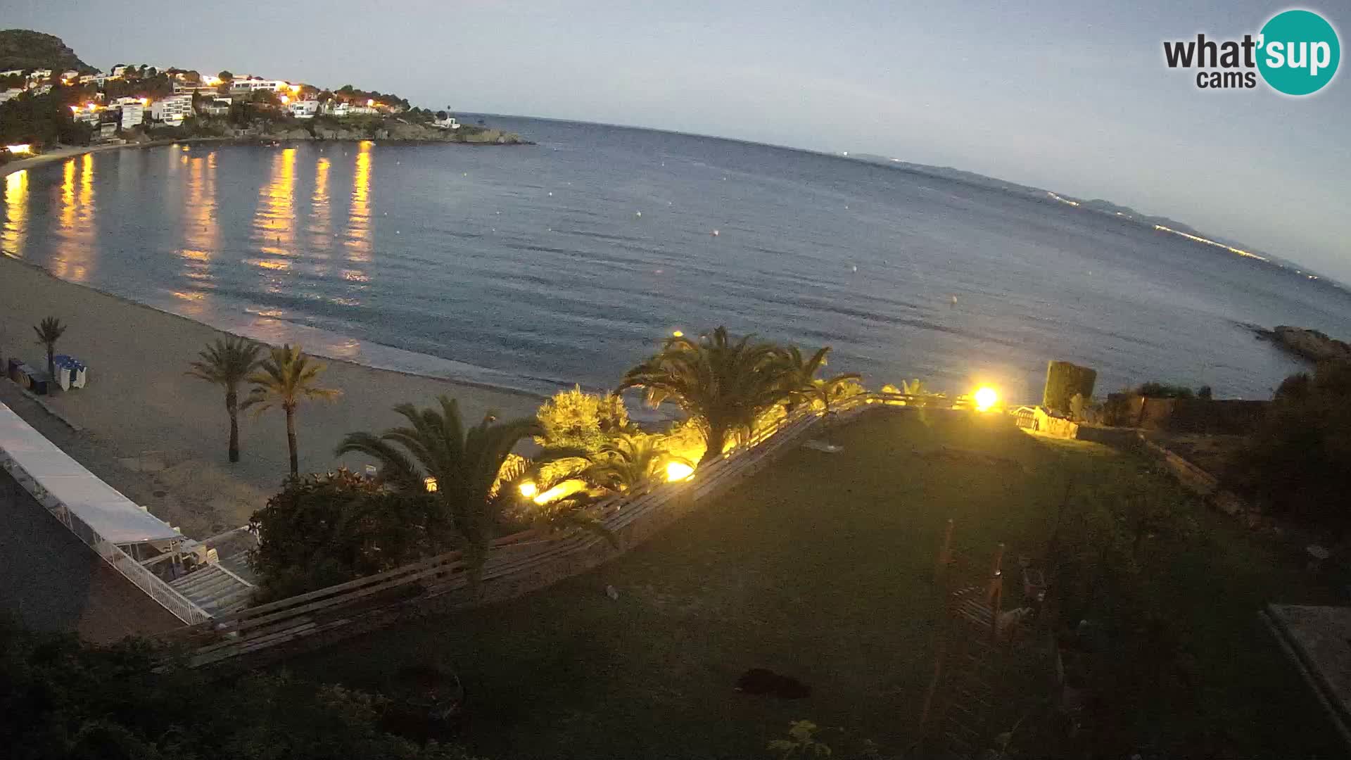 Plage de l’Almadrava Livecam Roses – Costa Brava – Espagne
