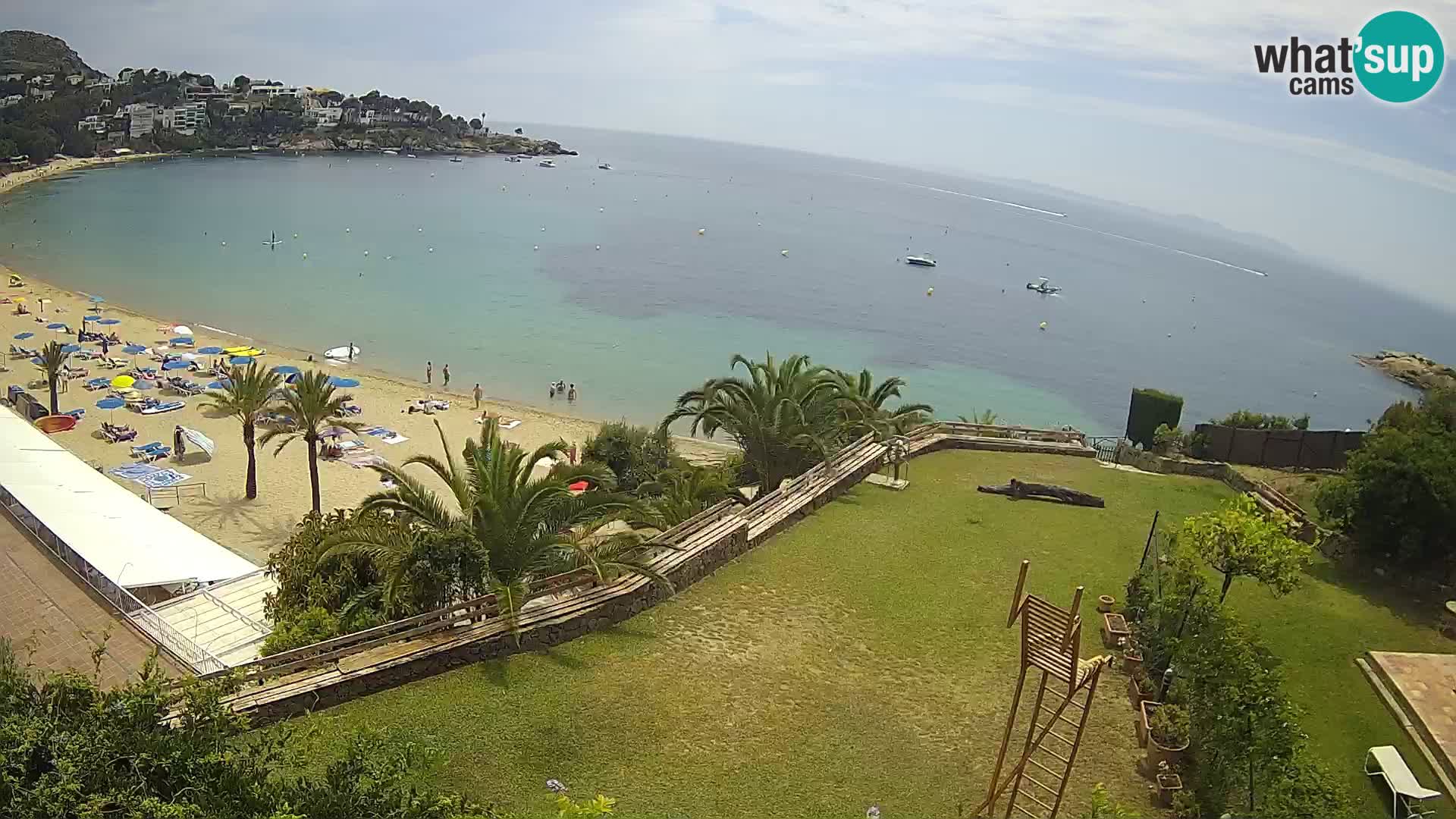 Plaža de l’Almadrava web kamera Roses – Costa Brava – Španjolska