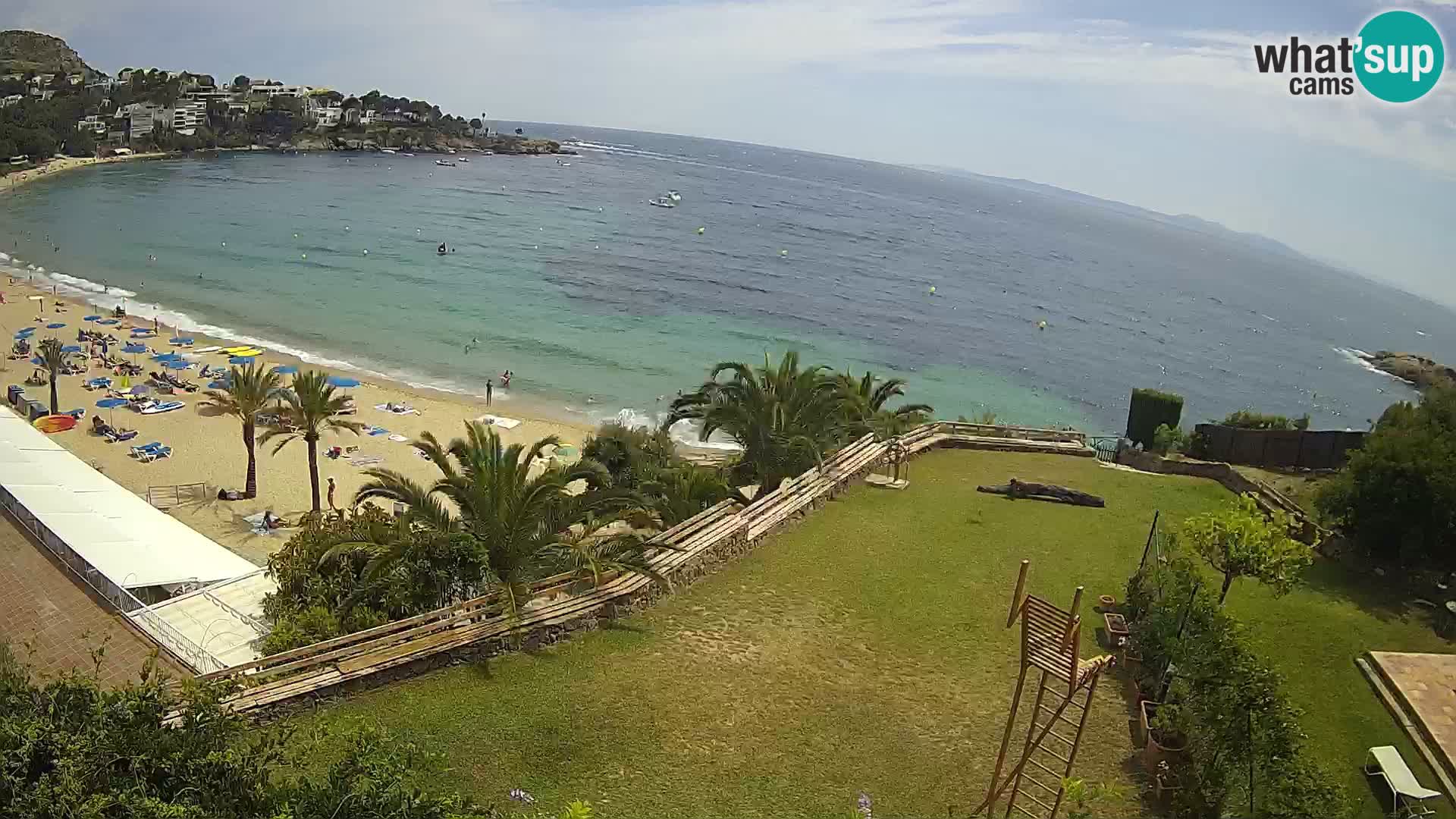 Plage de l’Almadrava Livecam Roses – Costa Brava – Espagne