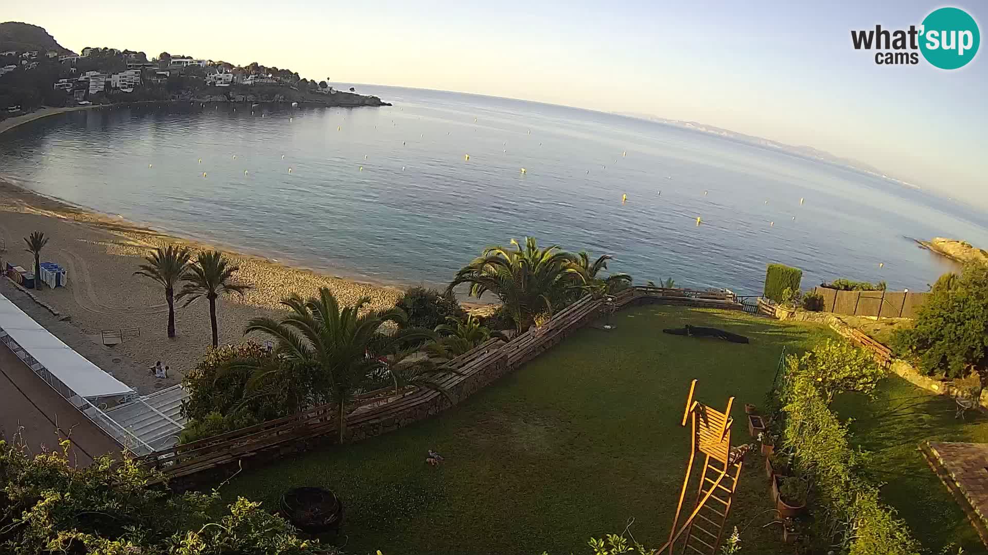 Plage de l’Almadrava Livecam Roses – Costa Brava – Espagne
