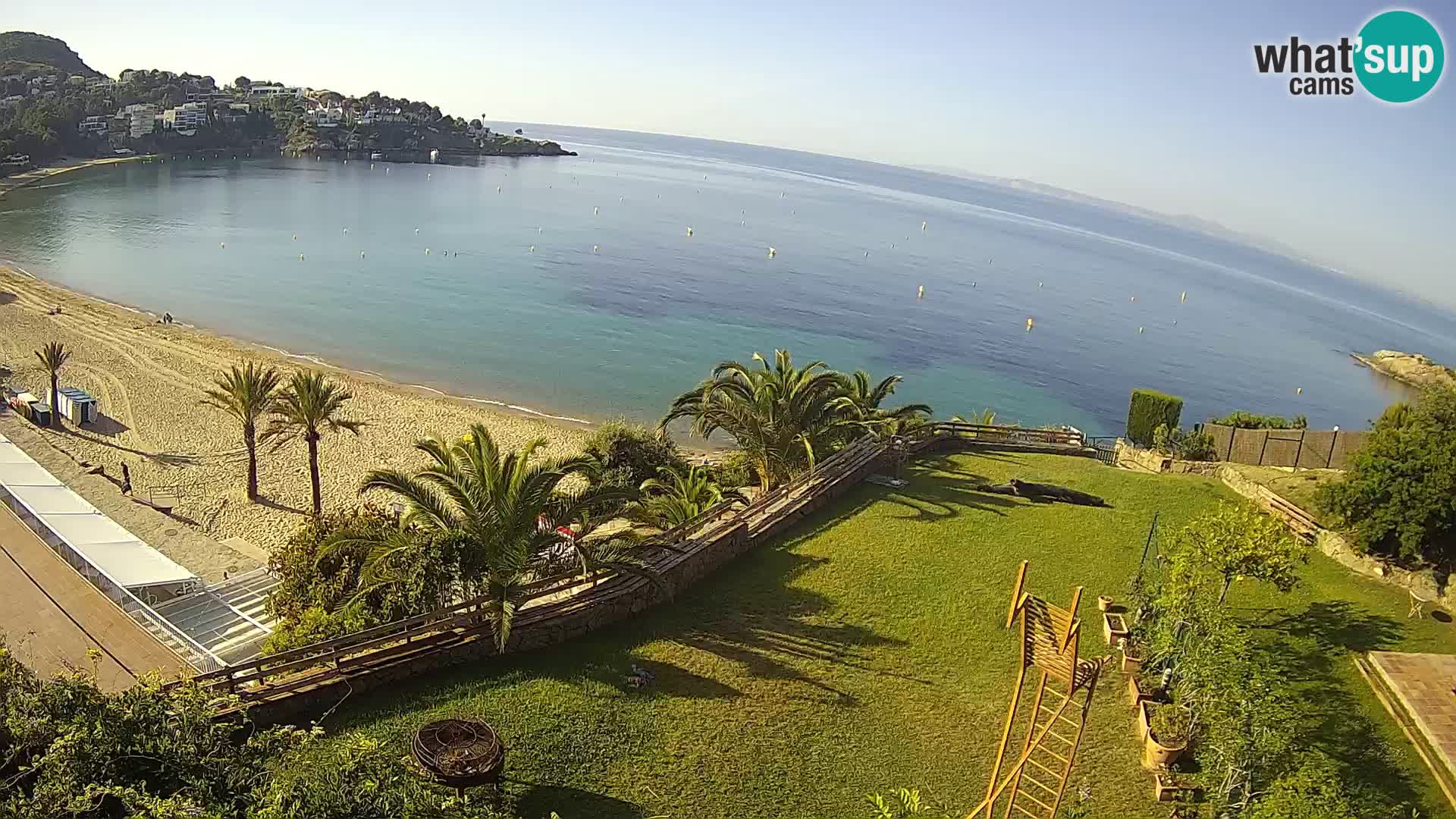 Plage de l’Almadrava Livecam Roses – Costa Brava – Espagne