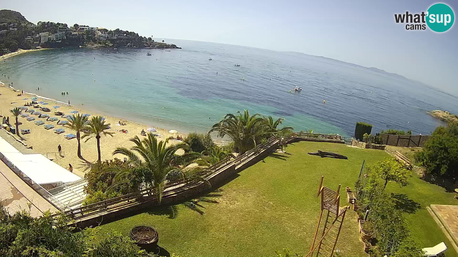Platja de l’Almadrava Strand Webcam Roses – Costa Brava – Spanien