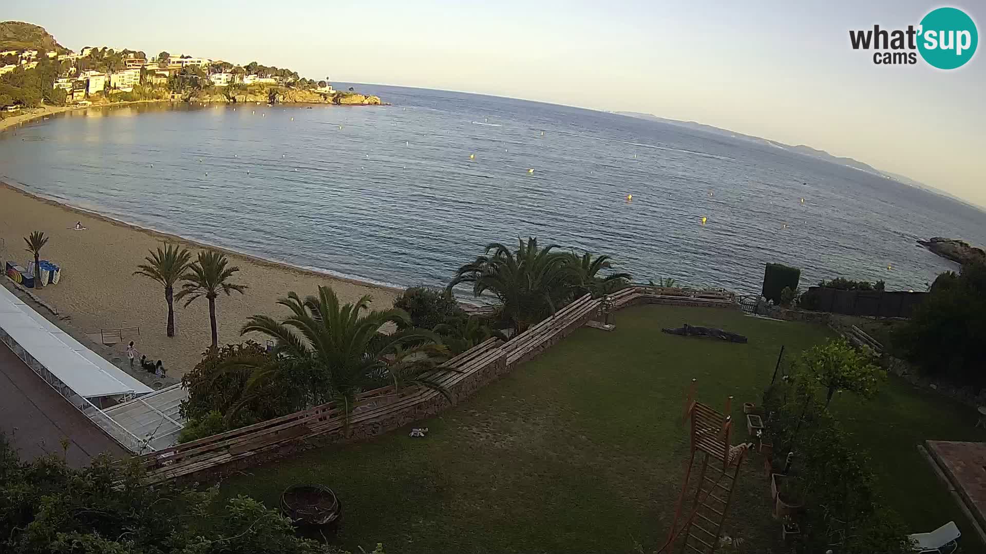 Platja de l’Almadrava beach Live Webcam Roses – Costa Brava – Spain