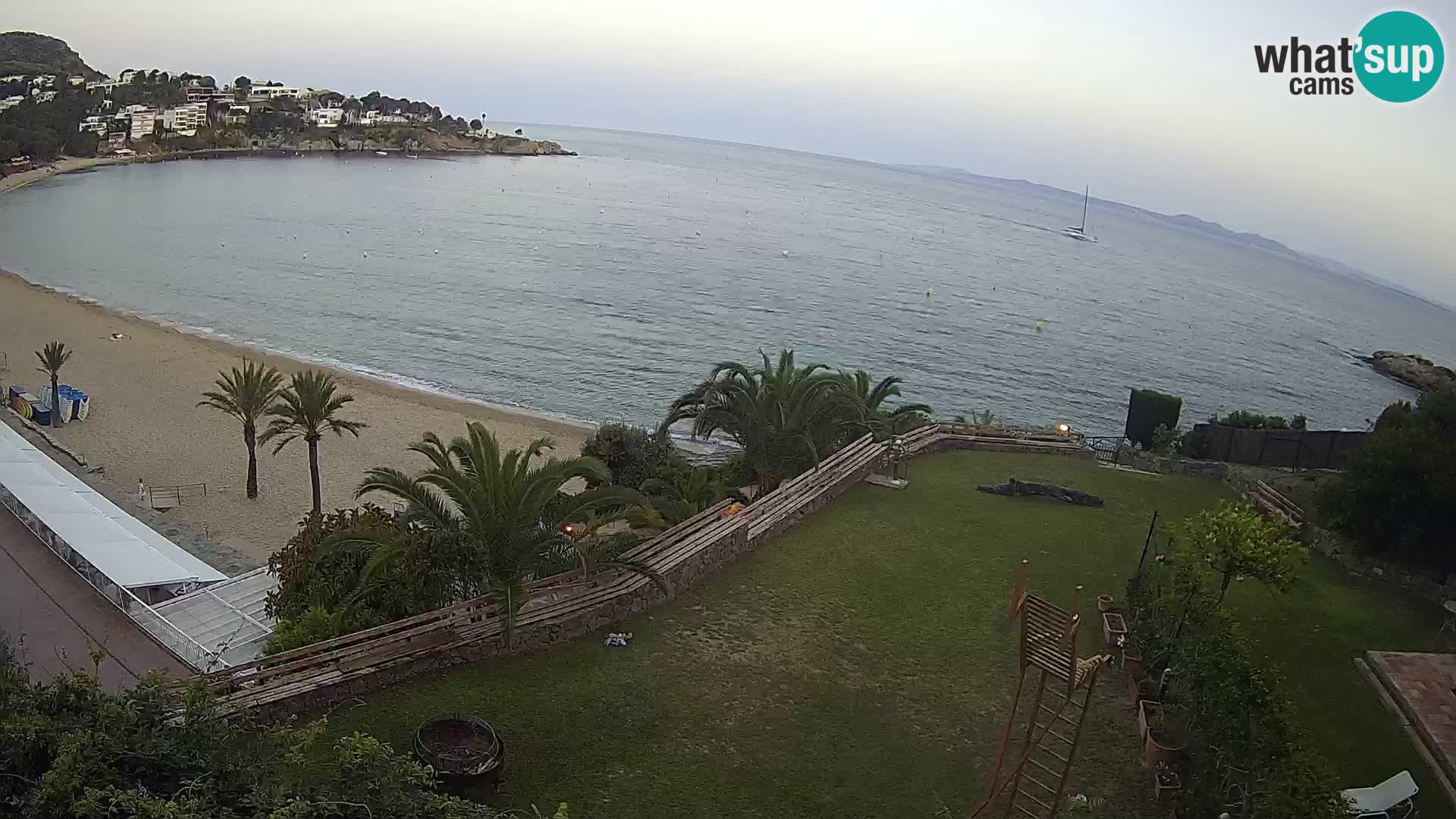 Platja de l’Almadrava Strand Webcam Roses – Costa Brava – Spanien