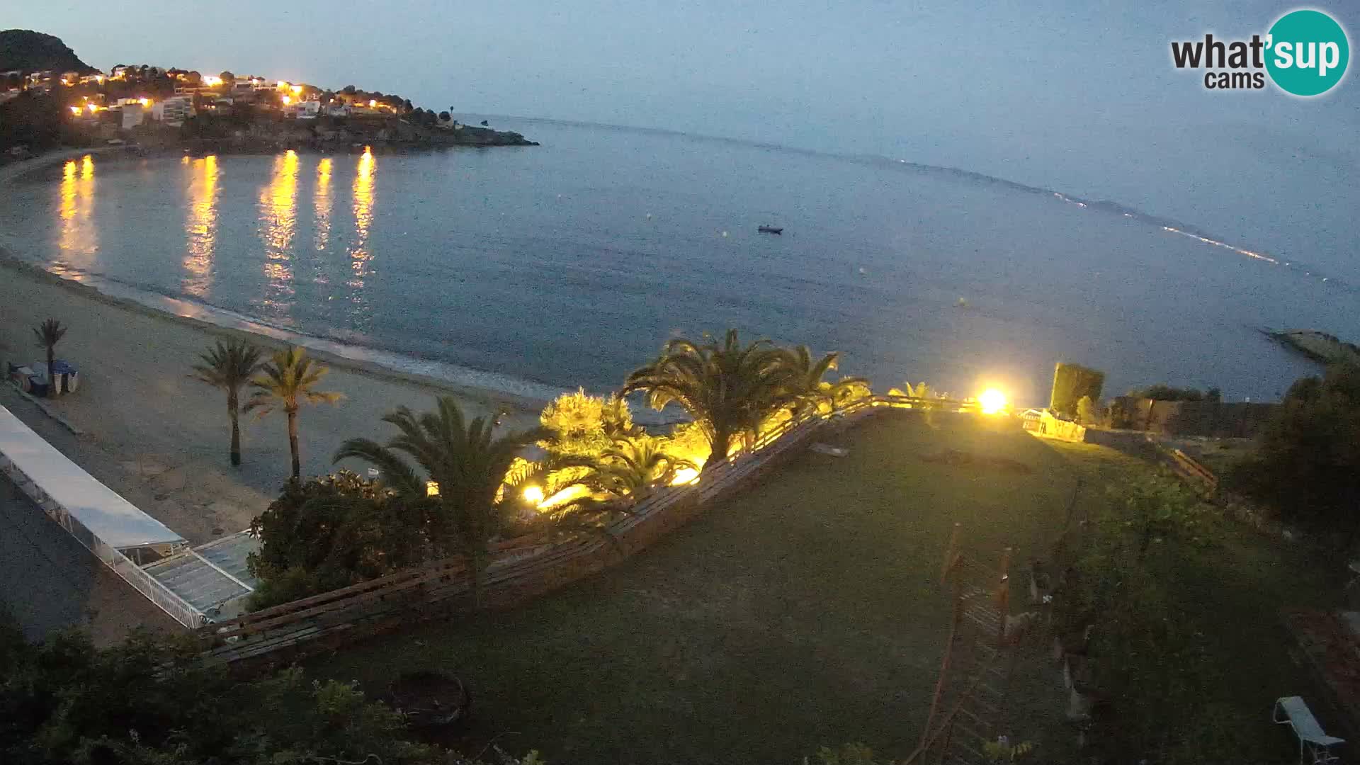 Platja de l’Almadrava Strand Webcam Roses – Costa Brava – Spanien