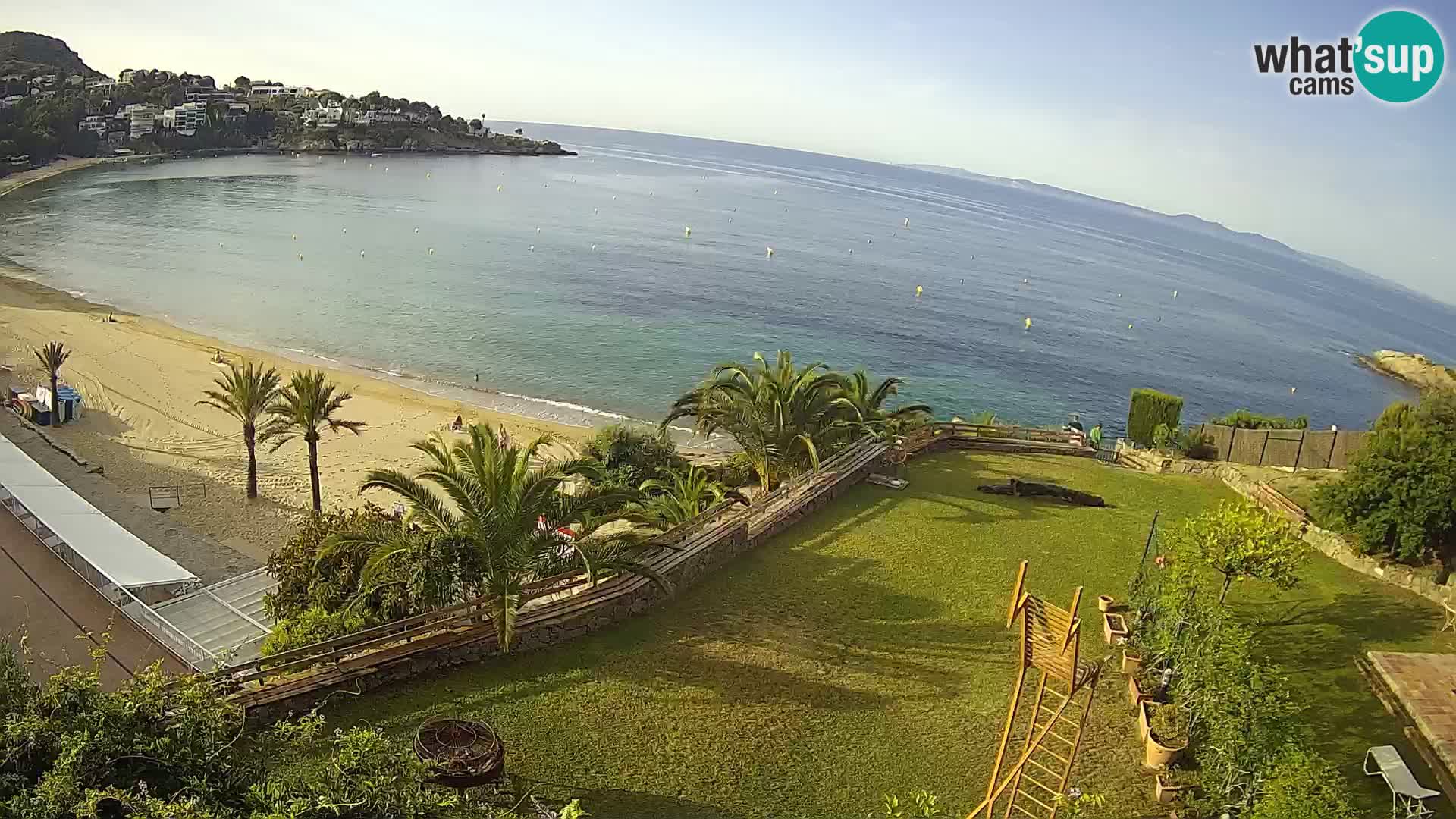 Platja de l’Almadrava Strand Webcam Roses – Costa Brava – Spanien