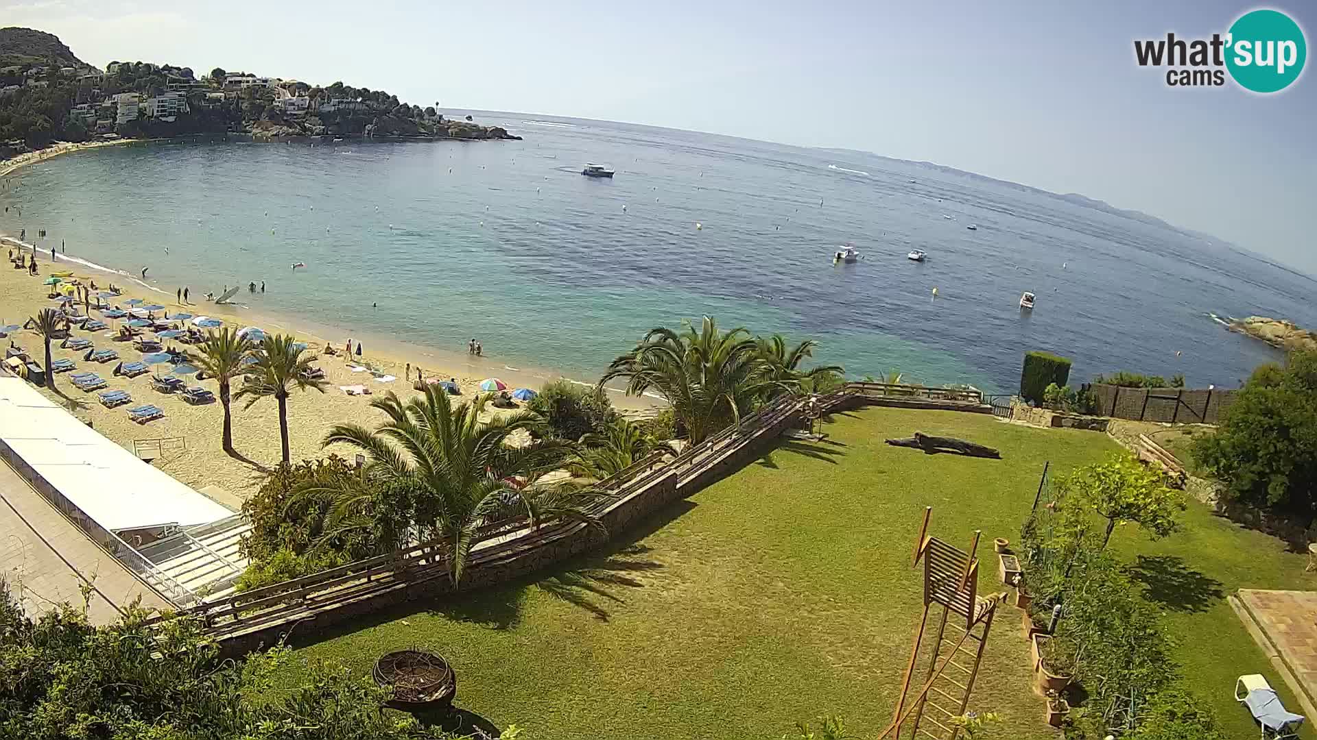Plaža de l’Almadrava web kamera Roses – Costa Brava – Španjolska