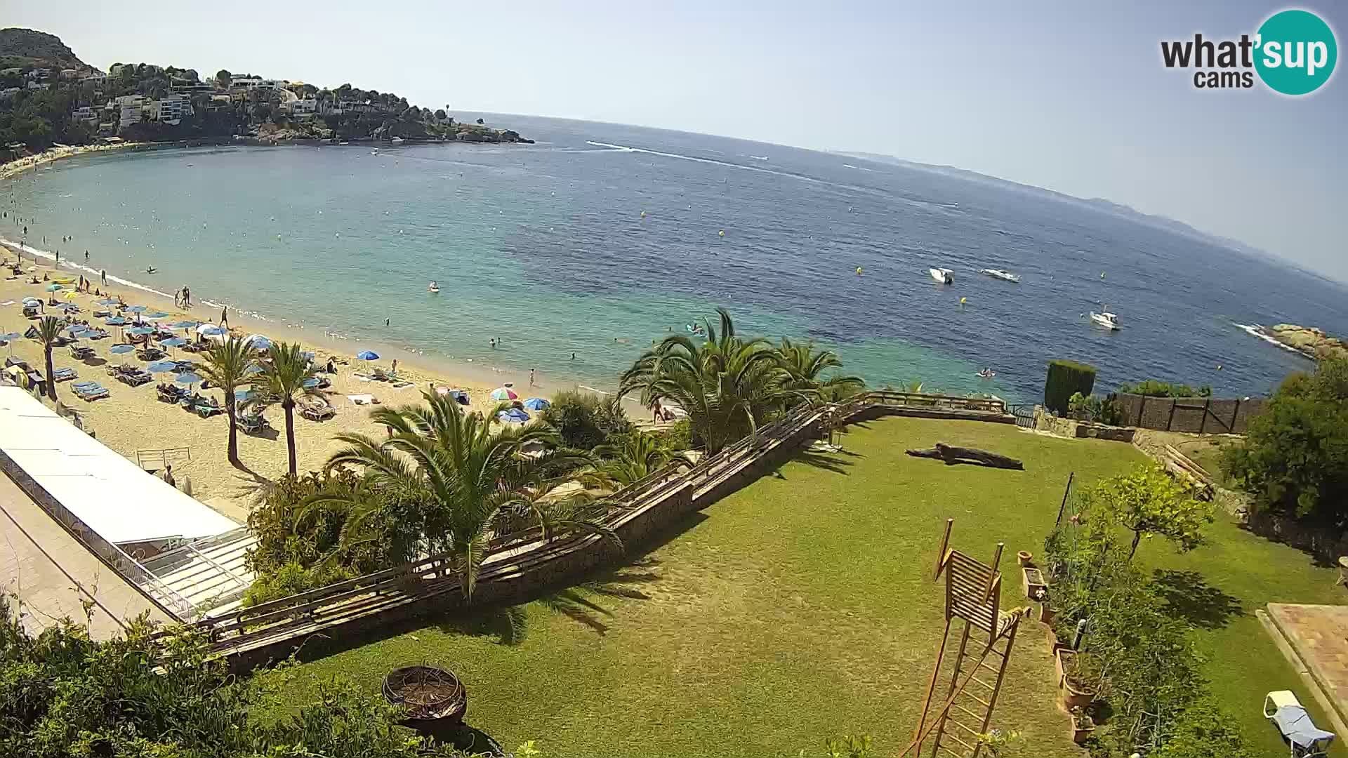 Plaža de l’Almadrava web kamera Roses – Costa Brava – Španjolska