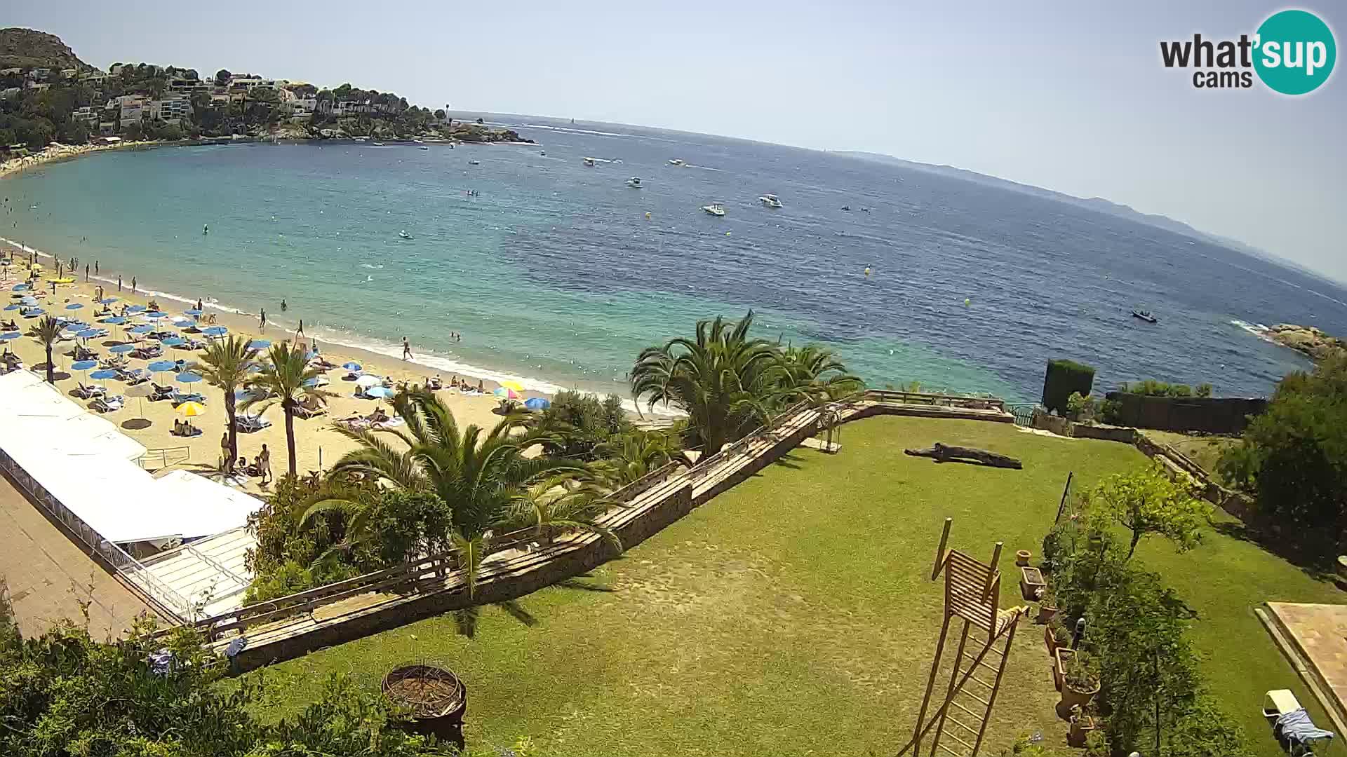 Plaža de l’Almadrava web kamera Roses – Costa Brava – Španjolska