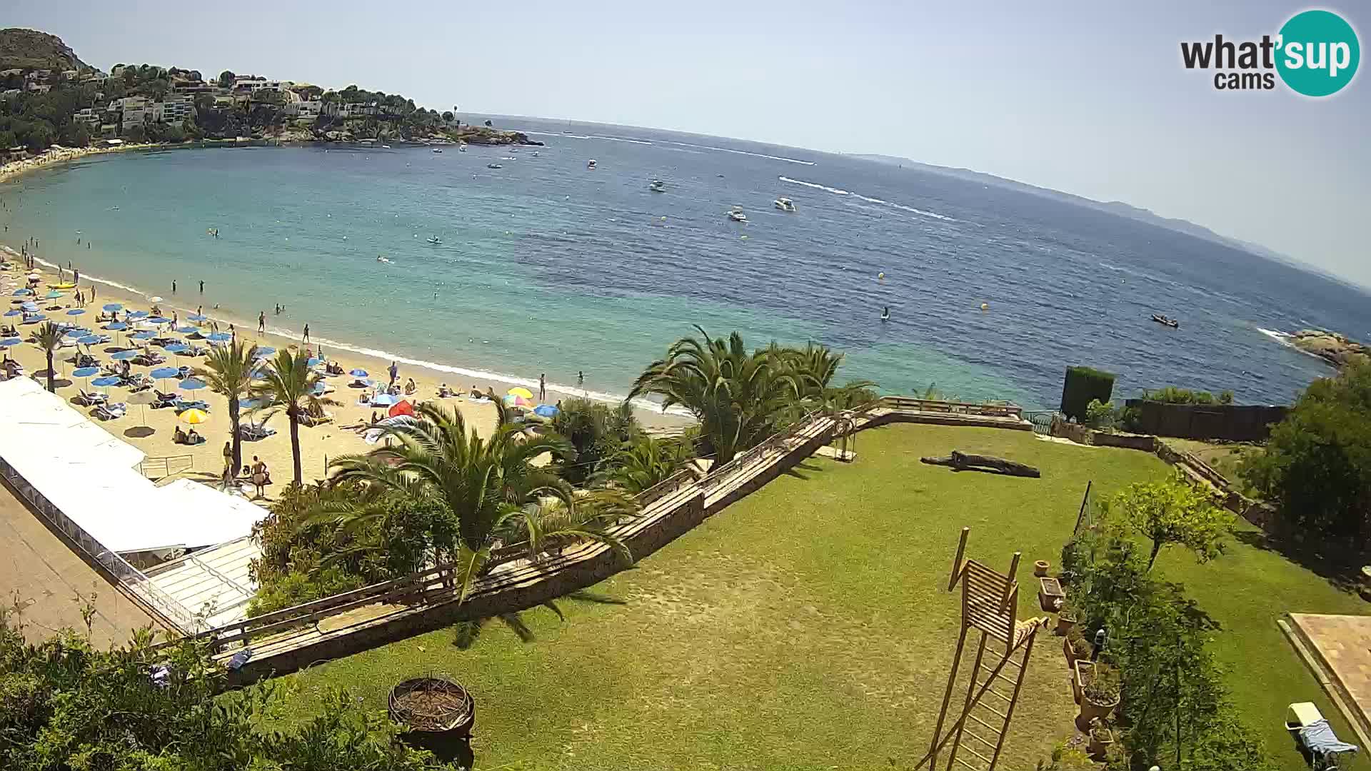 Platja de l’Almadrava Spiaggia Live Webcam Roses – Costa Brava – Spagna